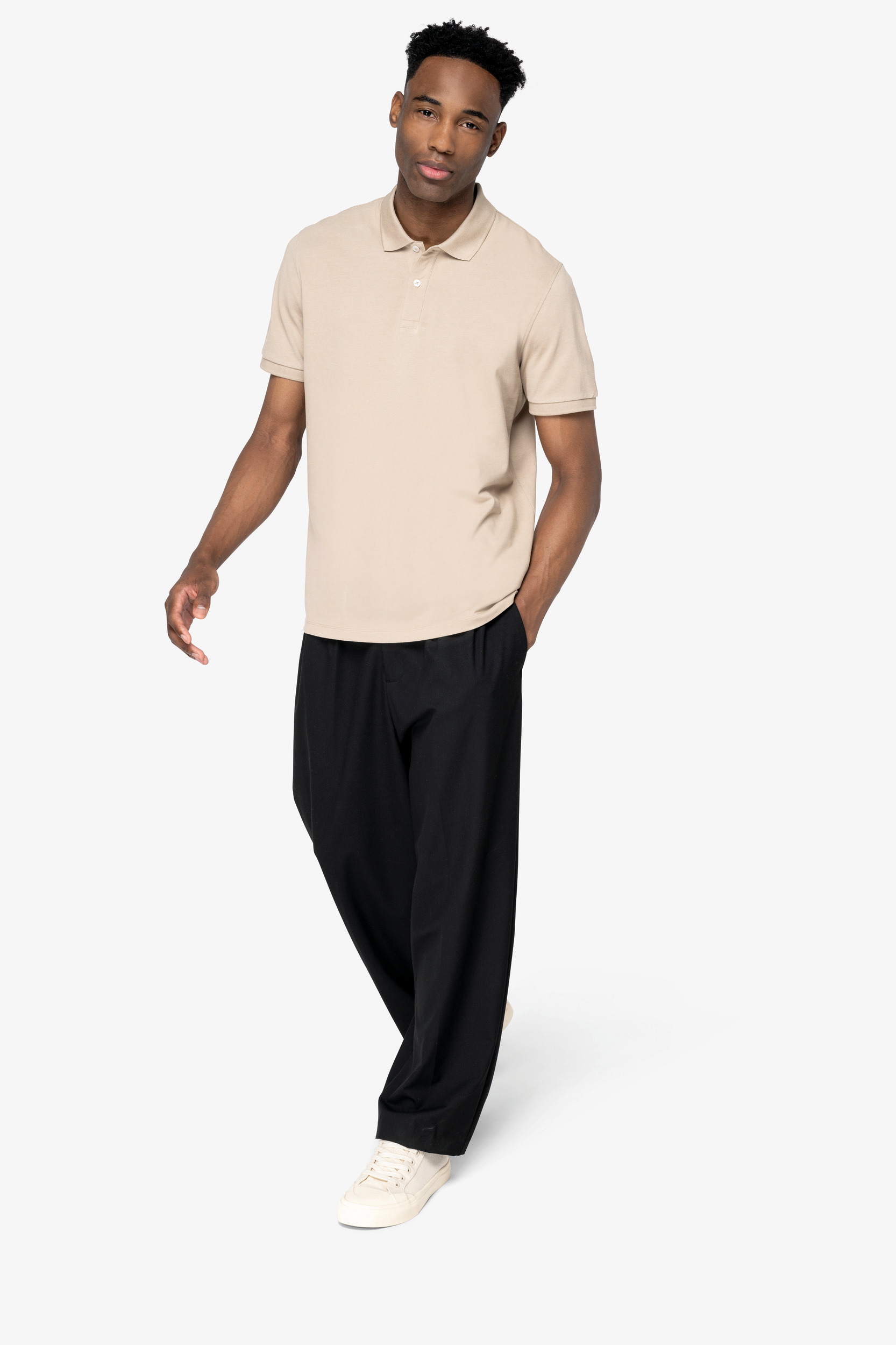 Miniature 2 pour Polo écoresponsable maille piquée homme