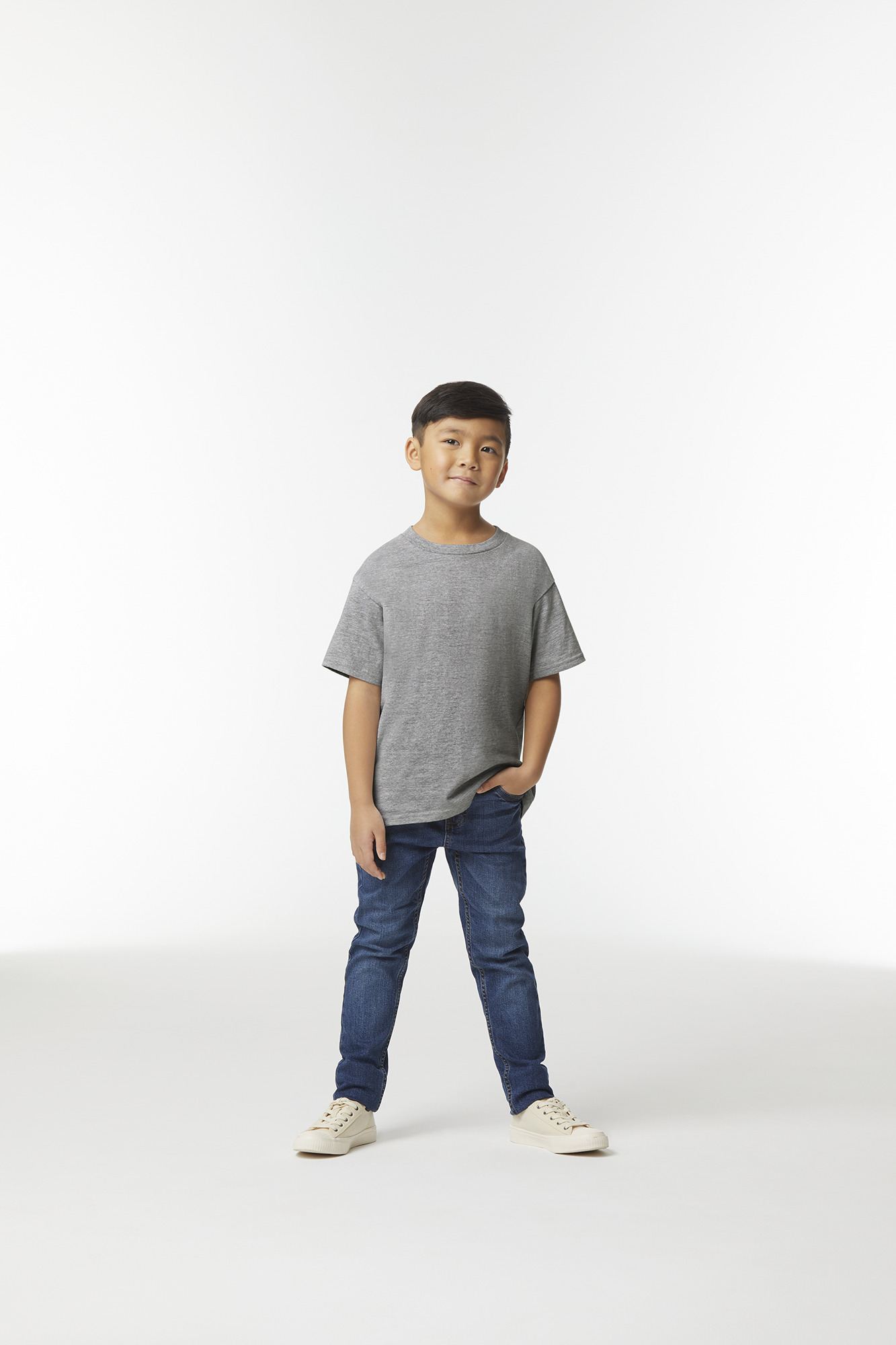 Miniature 2 pour T-shirt enfant softstyle midweight