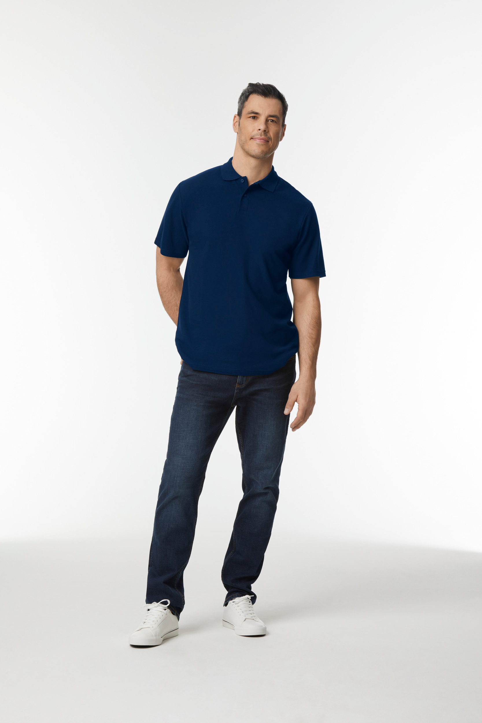 Miniature 1 pour Polo Homme Softstyle Double Piqué