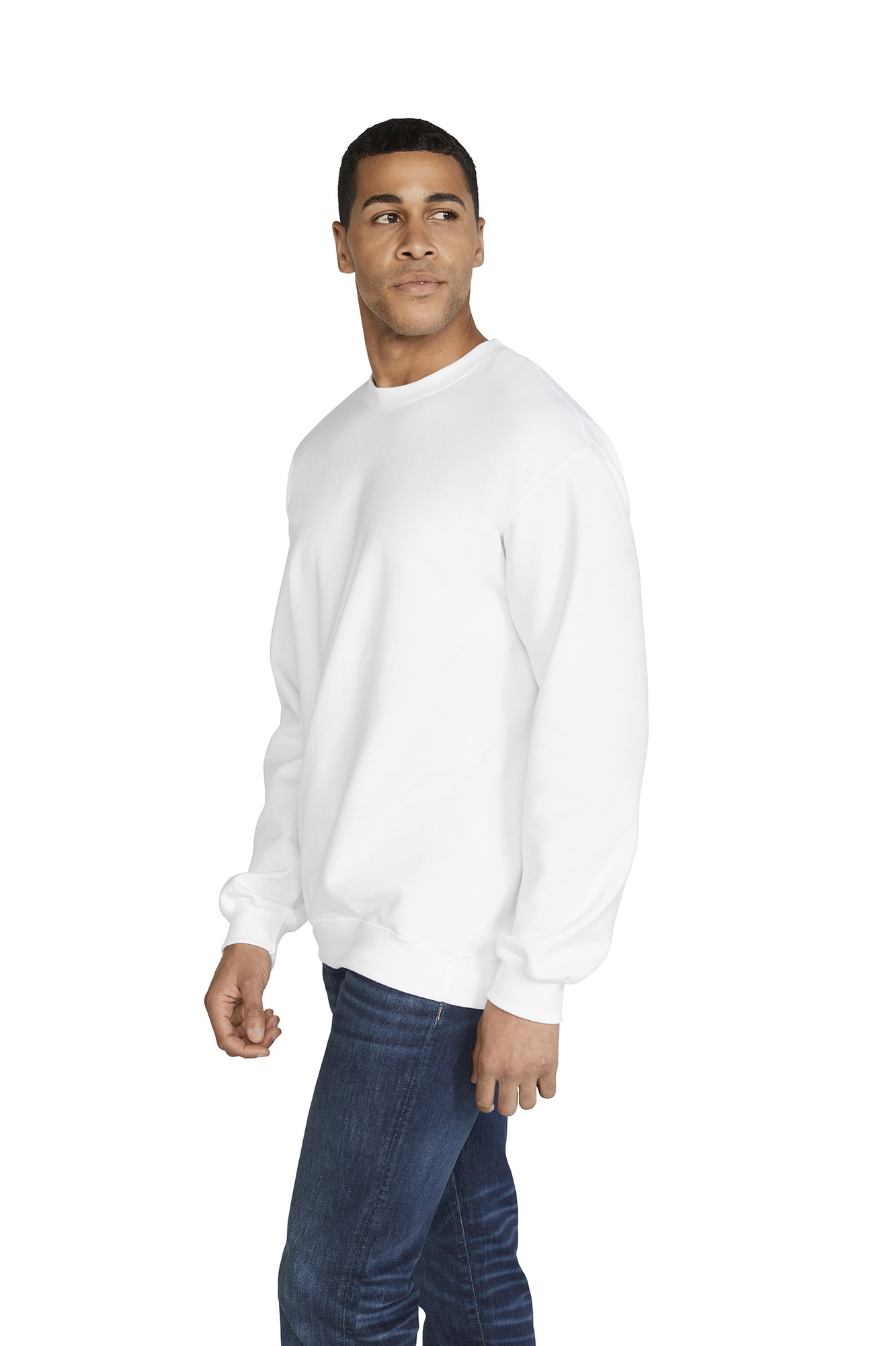 Miniature 1 pour Sweat-shirt col rond Midweight Softstyle