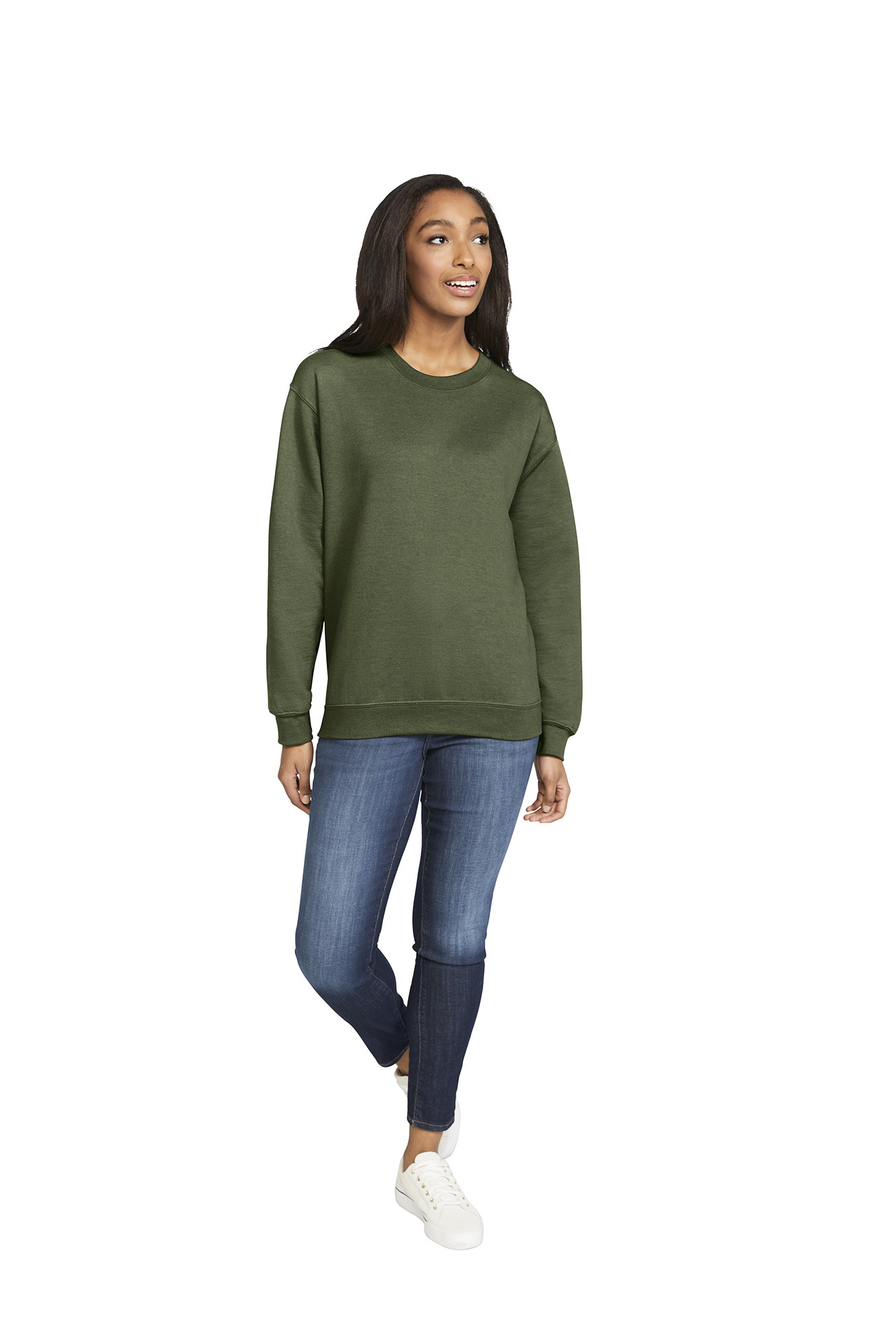 Miniature 9 pour Sweat-shirt col rond Midweight Softstyle