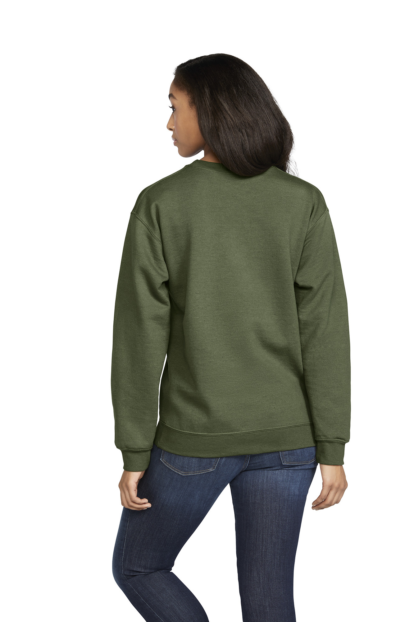 Miniature 6 pour Sweat-shirt col rond Midweight Softstyle