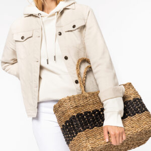 Visuel Sac panier en jonc de mer