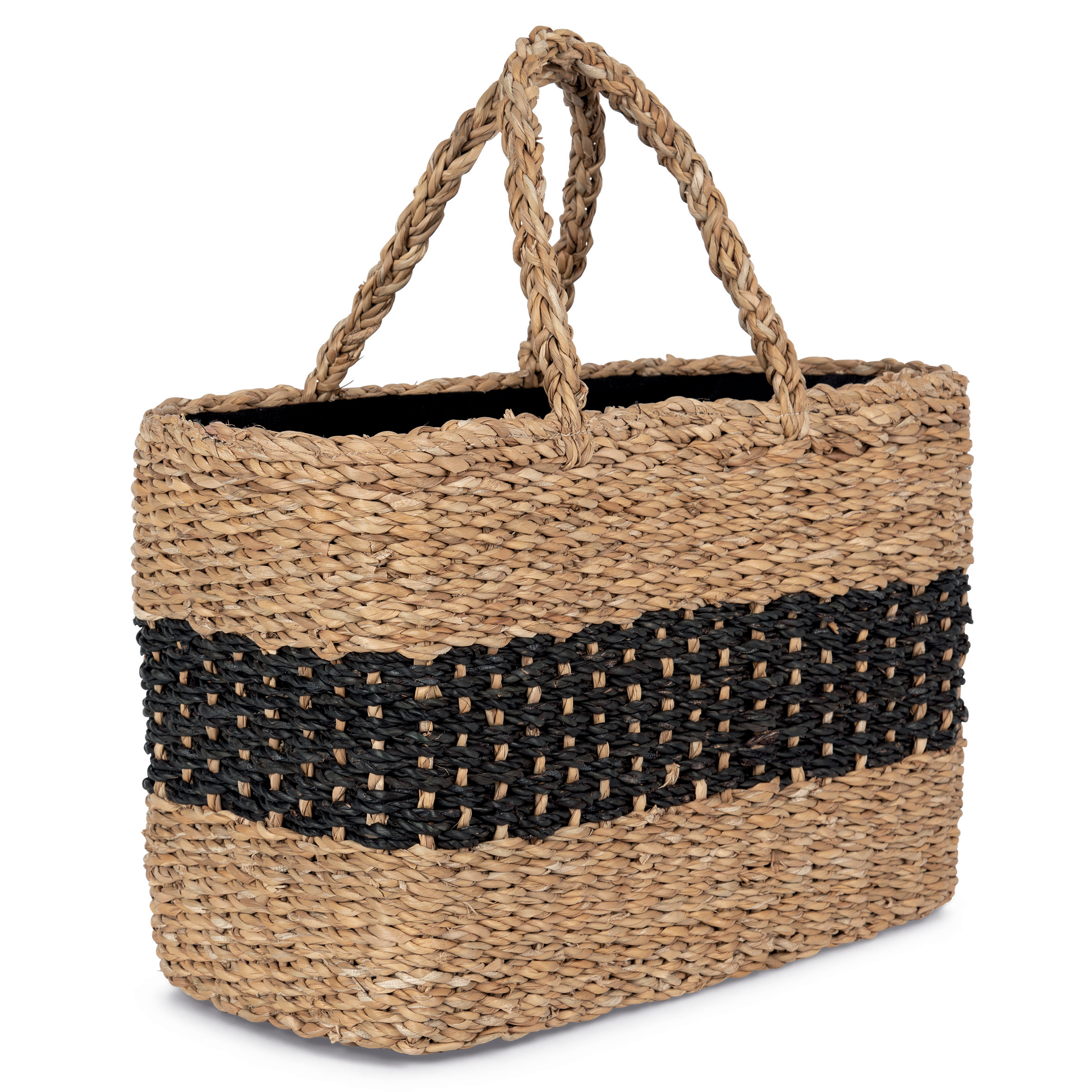 Miniature 3 pour Sac panier en jonc de mer