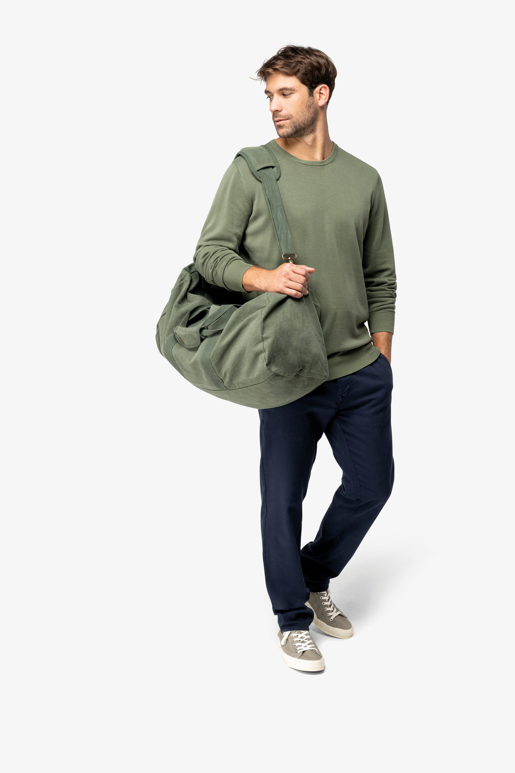 Miniature 3 pour Sac voyage ecoresponsable vintage