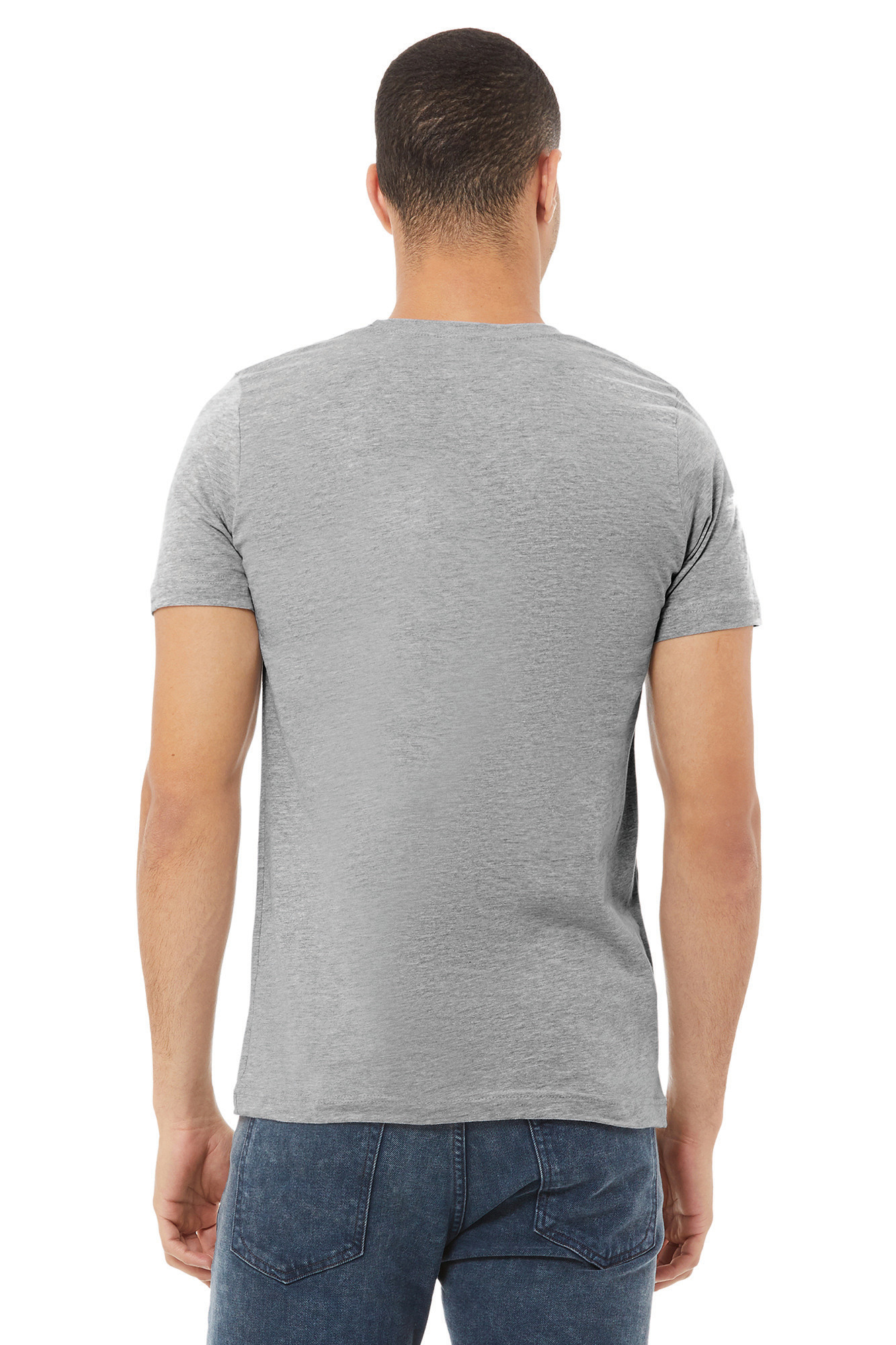 Miniature 3 pour T-shirt homme col rond Heather
