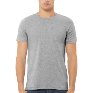 Visuel T-shirt homme col rond Heather