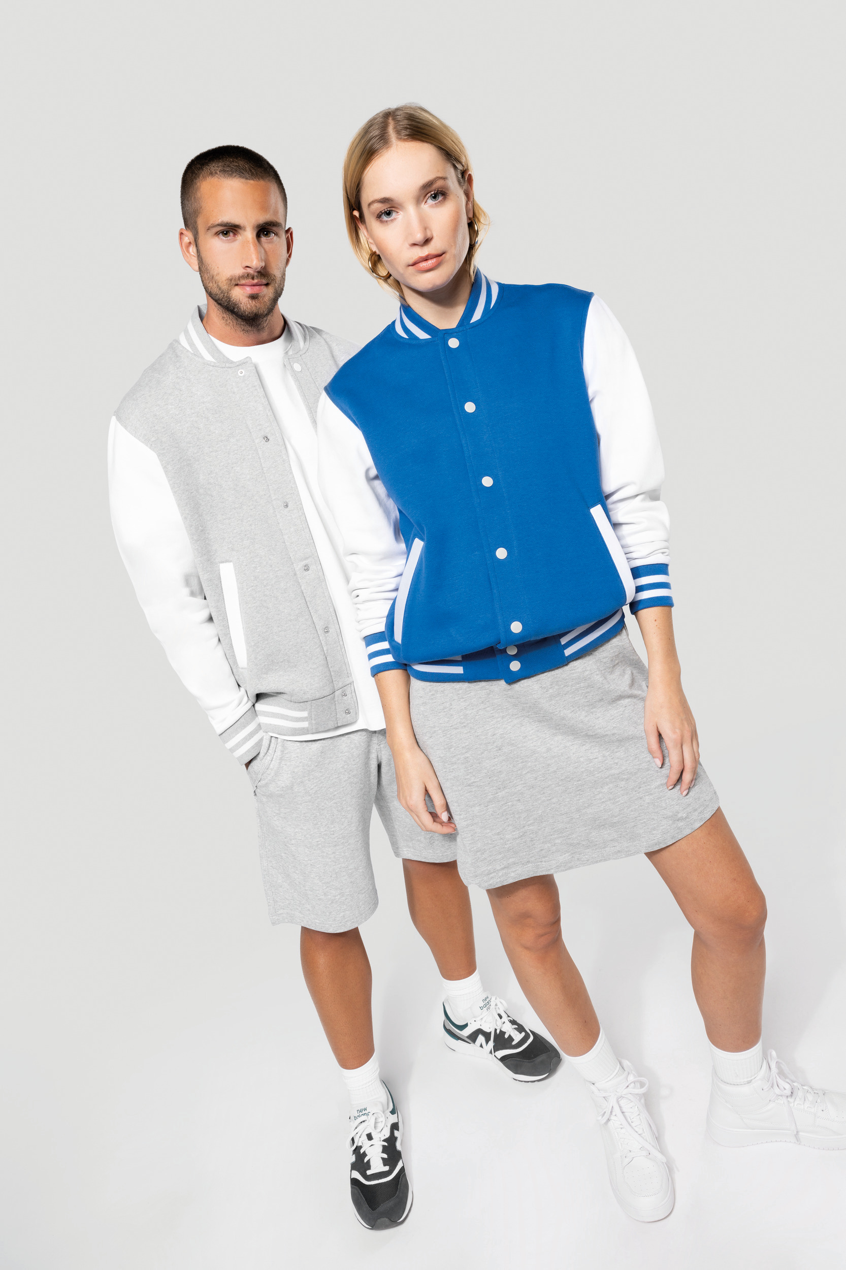 Miniature 12 pour Blouson molleton teddy unisexe