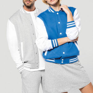 Visuel Blouson molleton teddy unisexe