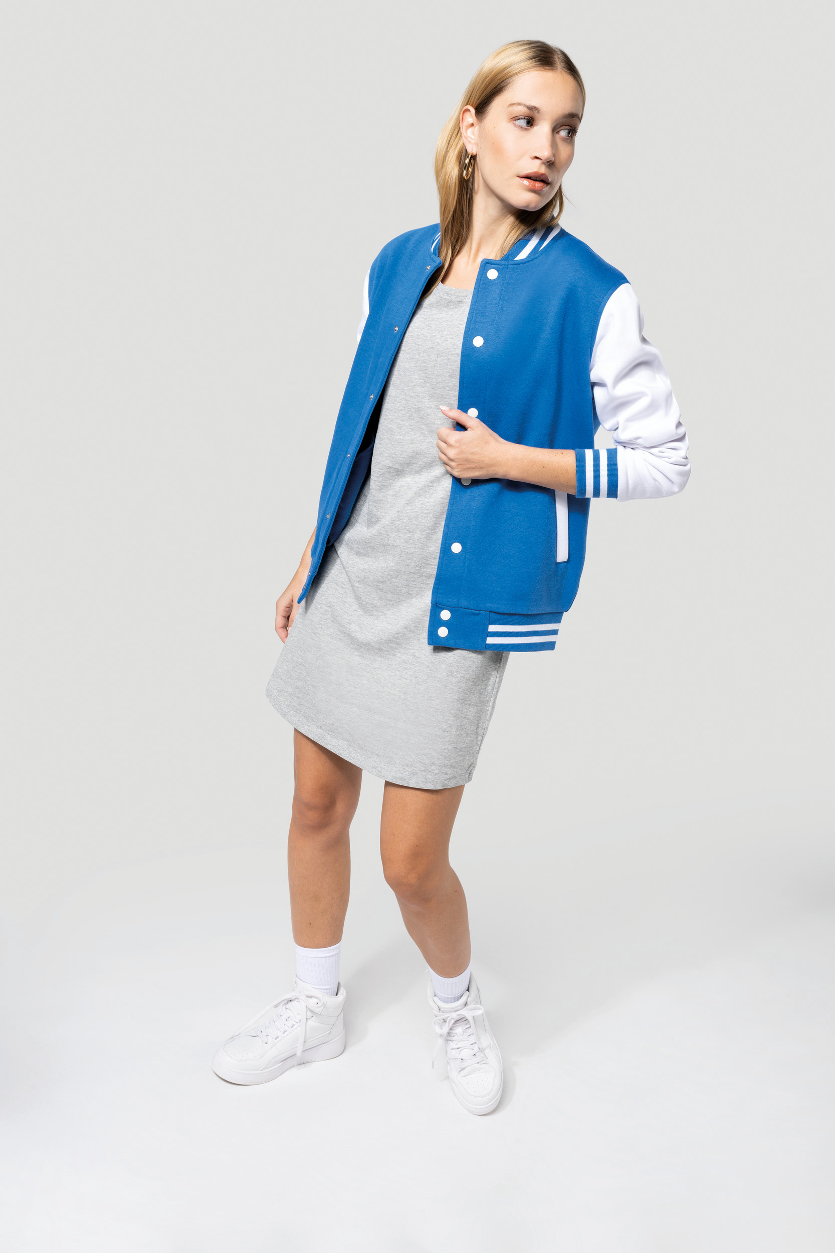 Miniature 10 pour Blouson molleton teddy unisexe