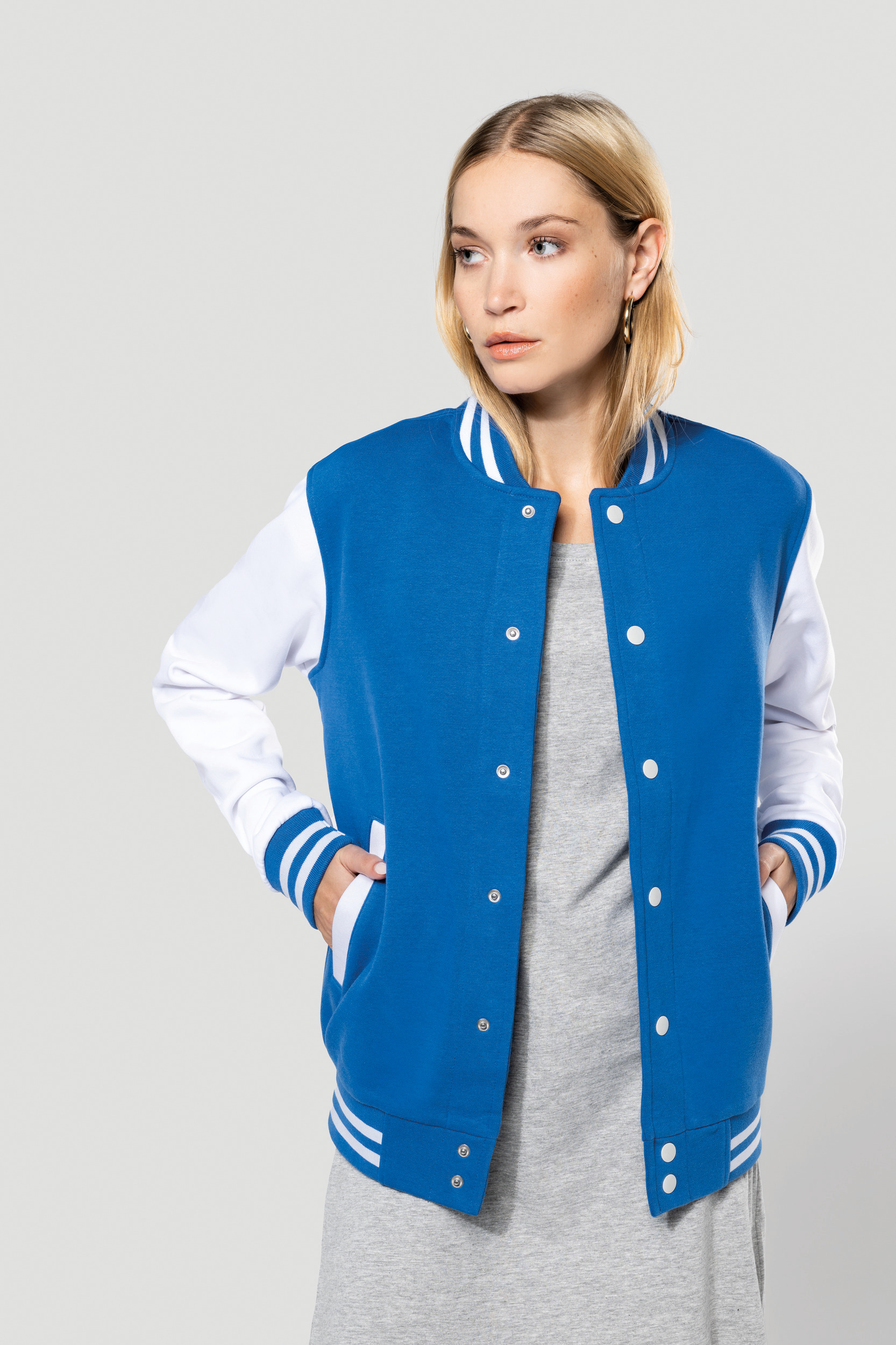 Miniature 7 pour Blouson molleton teddy unisexe