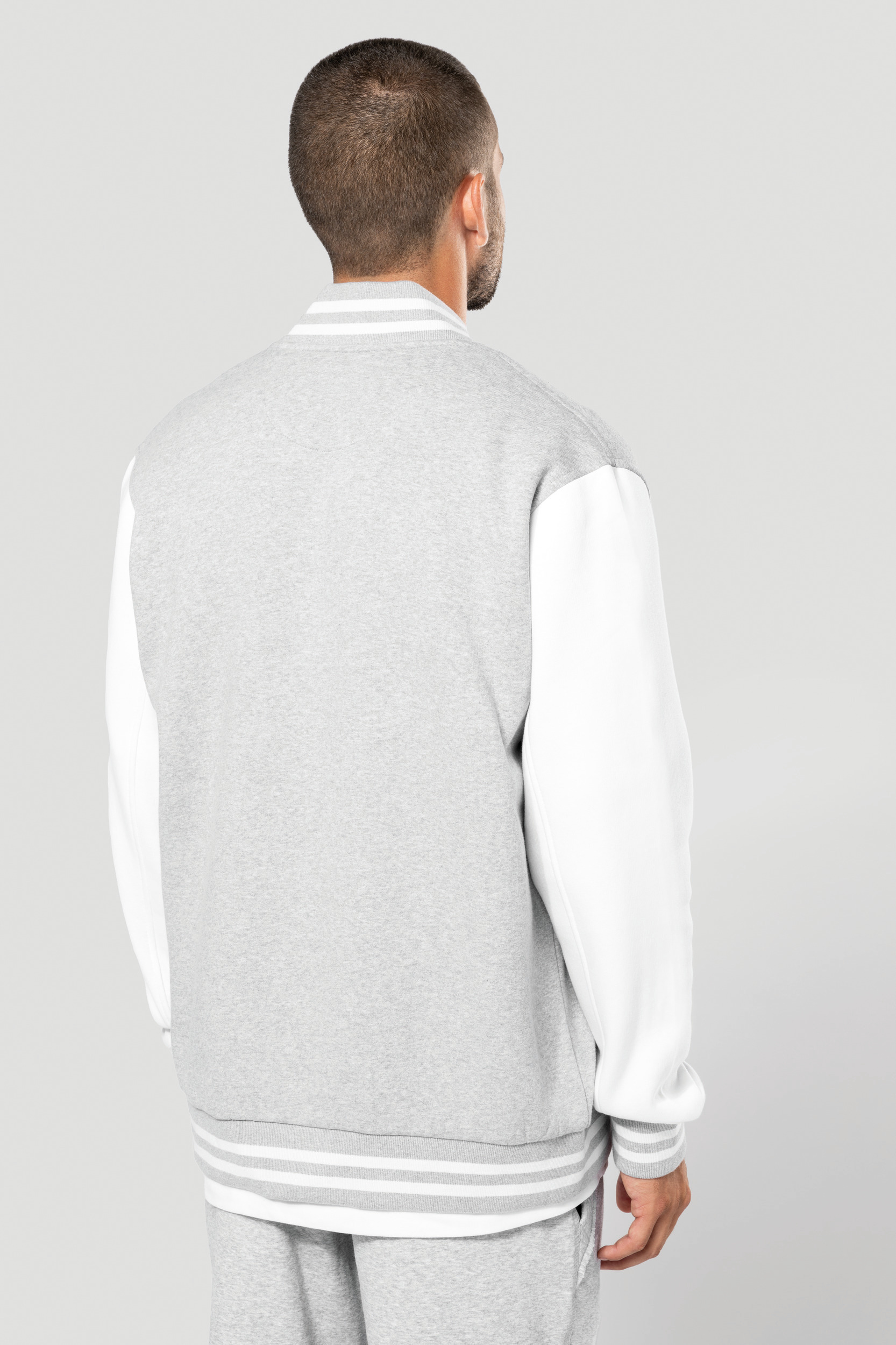 Miniature 3 pour Blouson molleton teddy unisexe