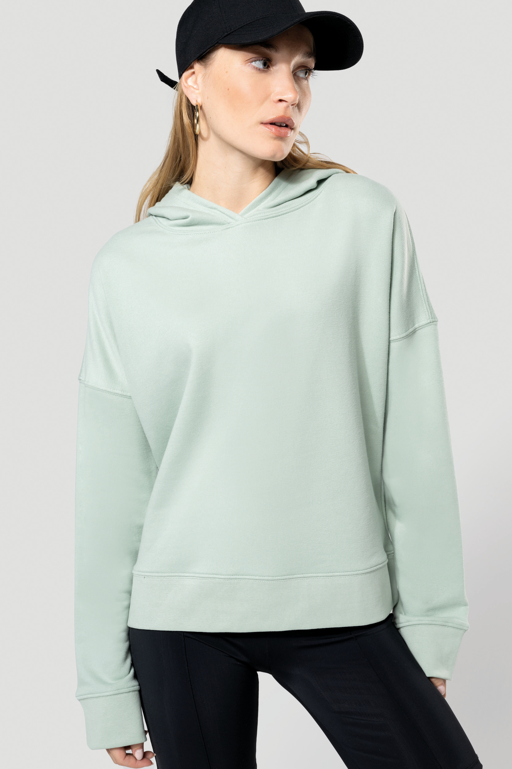 Miniature 1 pour Sweat-shirt capuche Bio femme