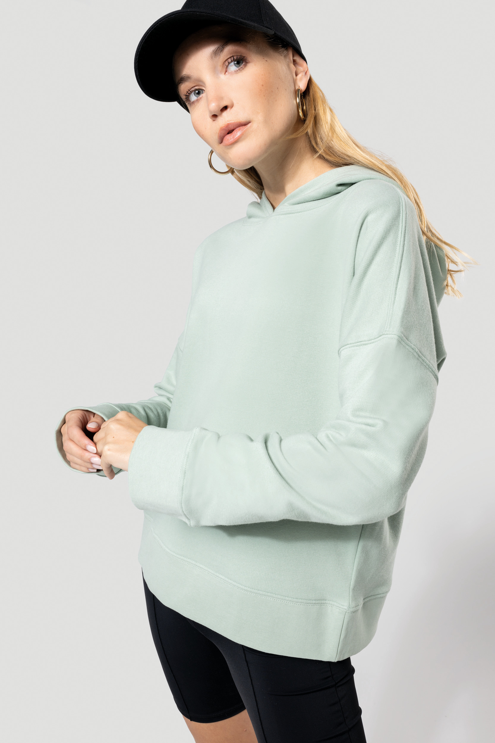 Miniature 2 pour Sweat-shirt capuche Bio femme