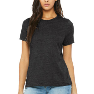 Visuel T-shirt col rond femme Heather