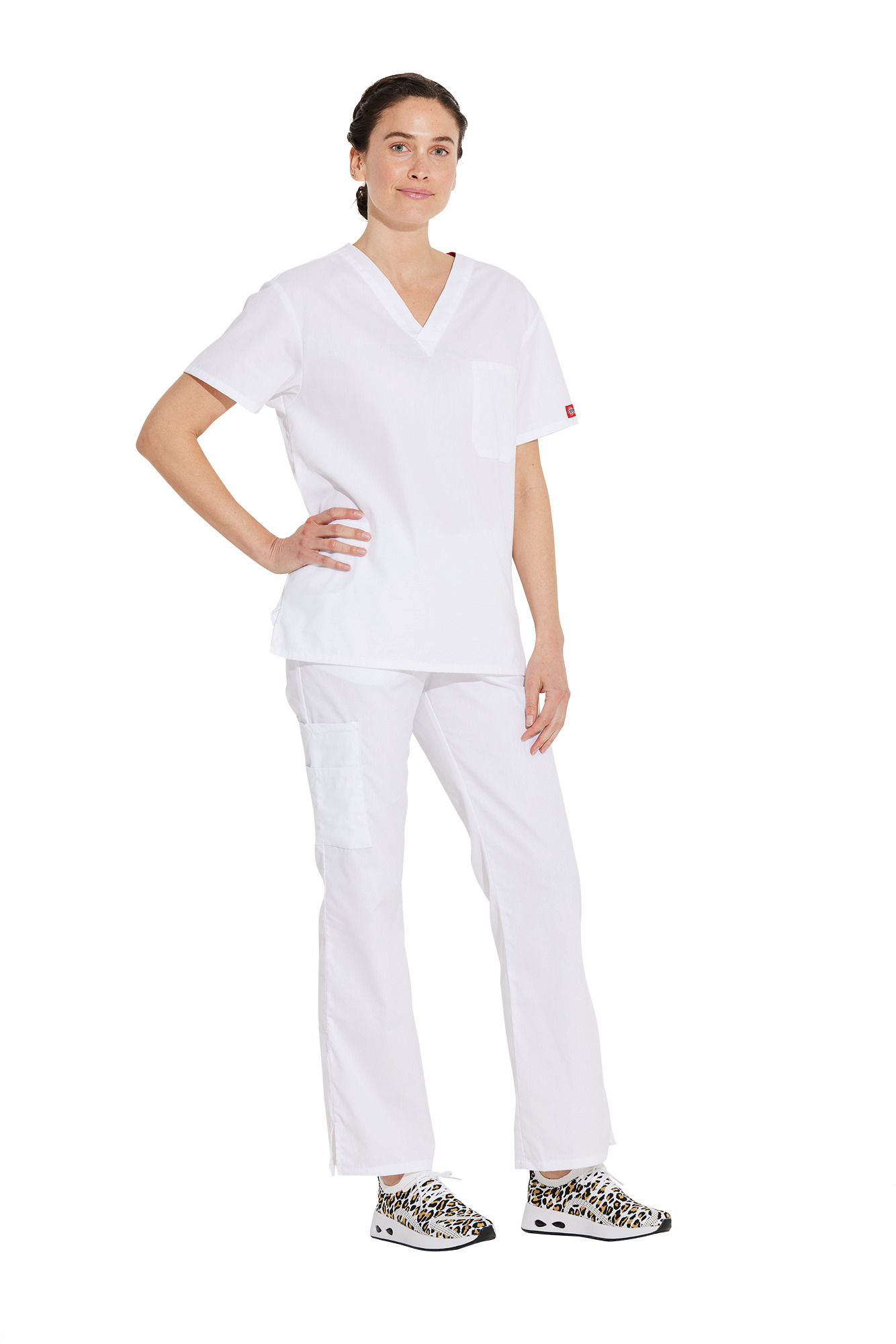 Miniature 1 pour Haut col V unisexe