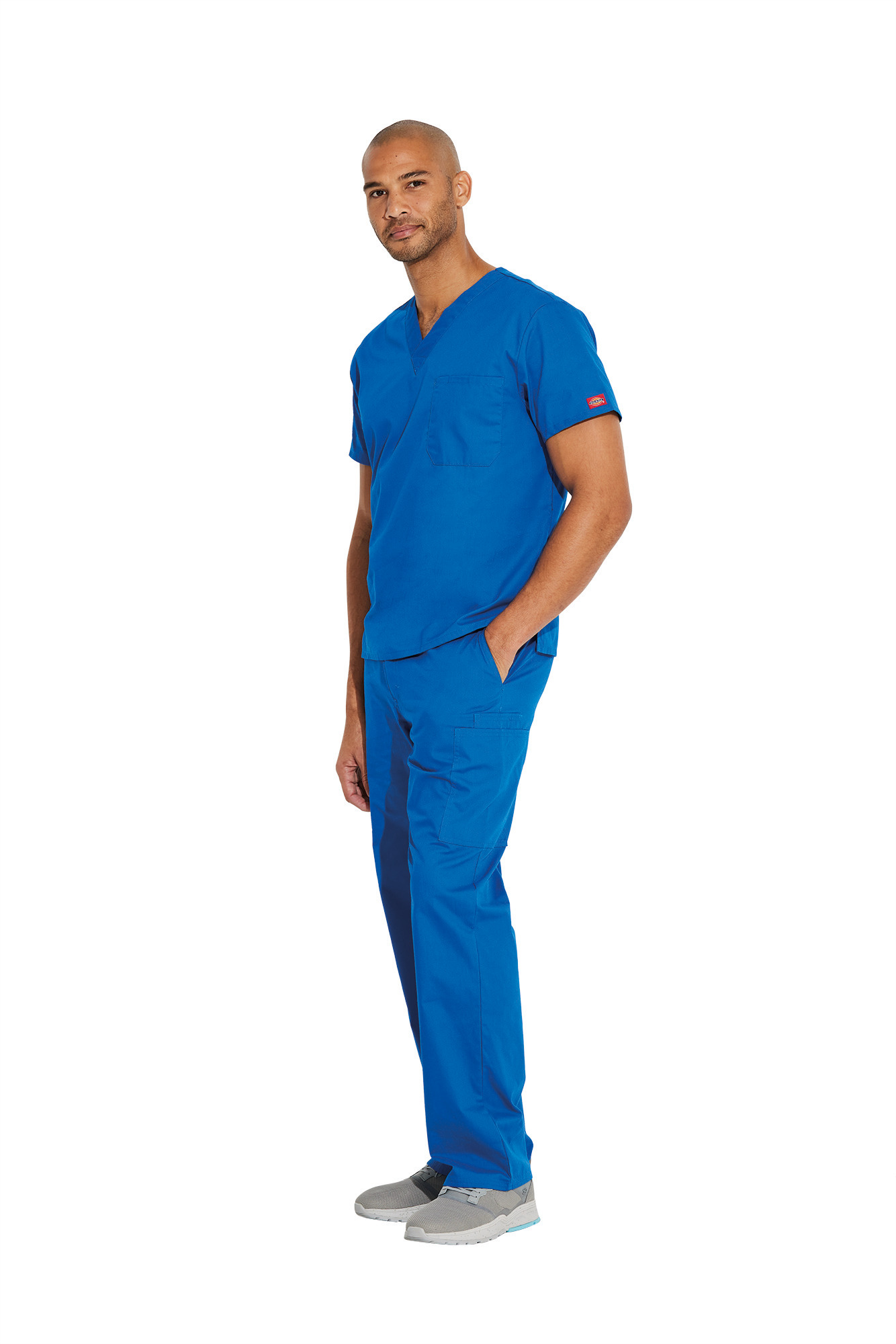 Miniature 4 pour Haut col V unisexe