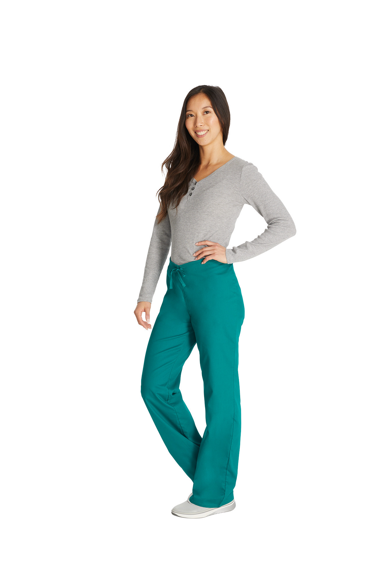 Miniature 1 pour Pantalon à cordon de serrage à taille standard unisexe
