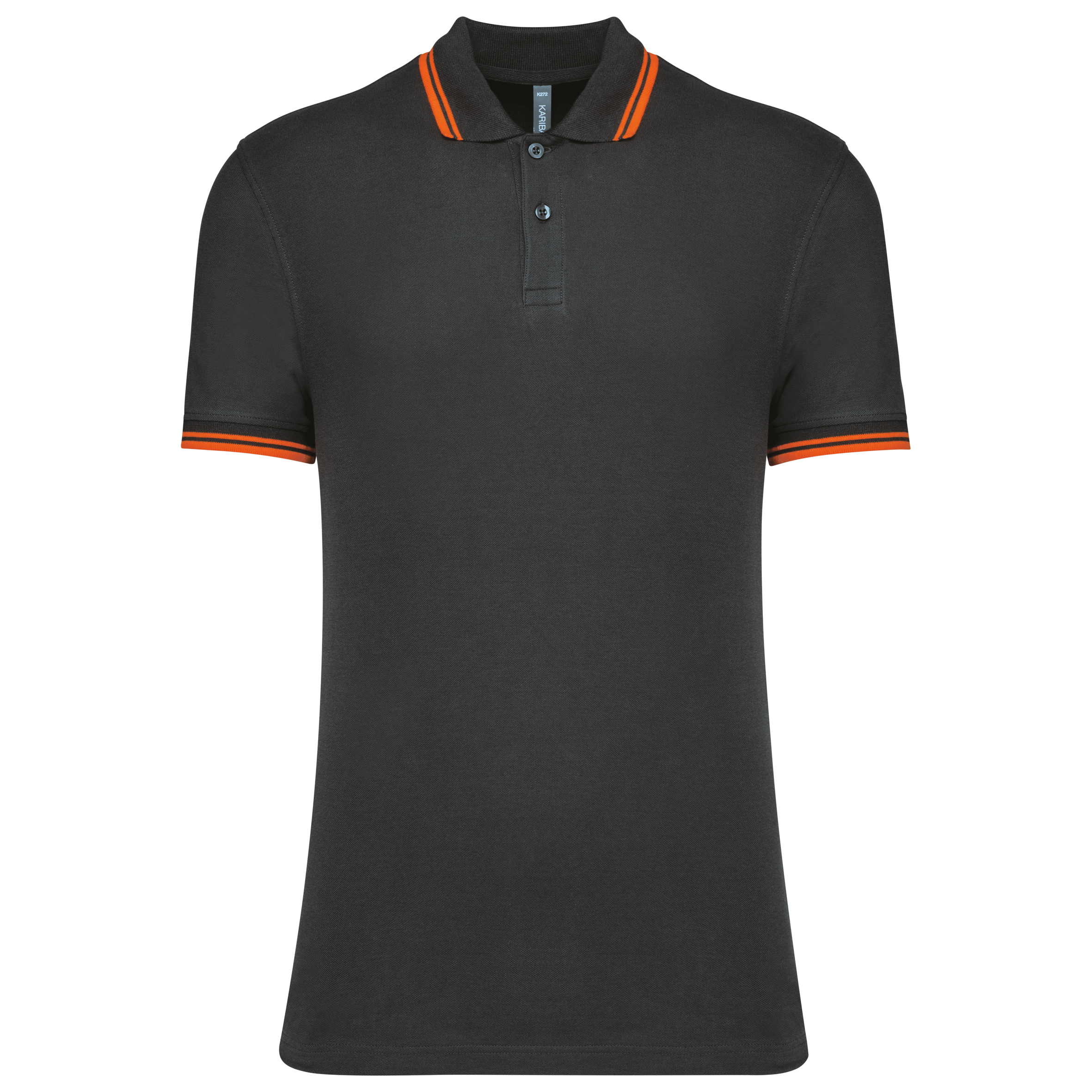 Miniature 16 pour Polo homme manches courtes à liserés contrastés