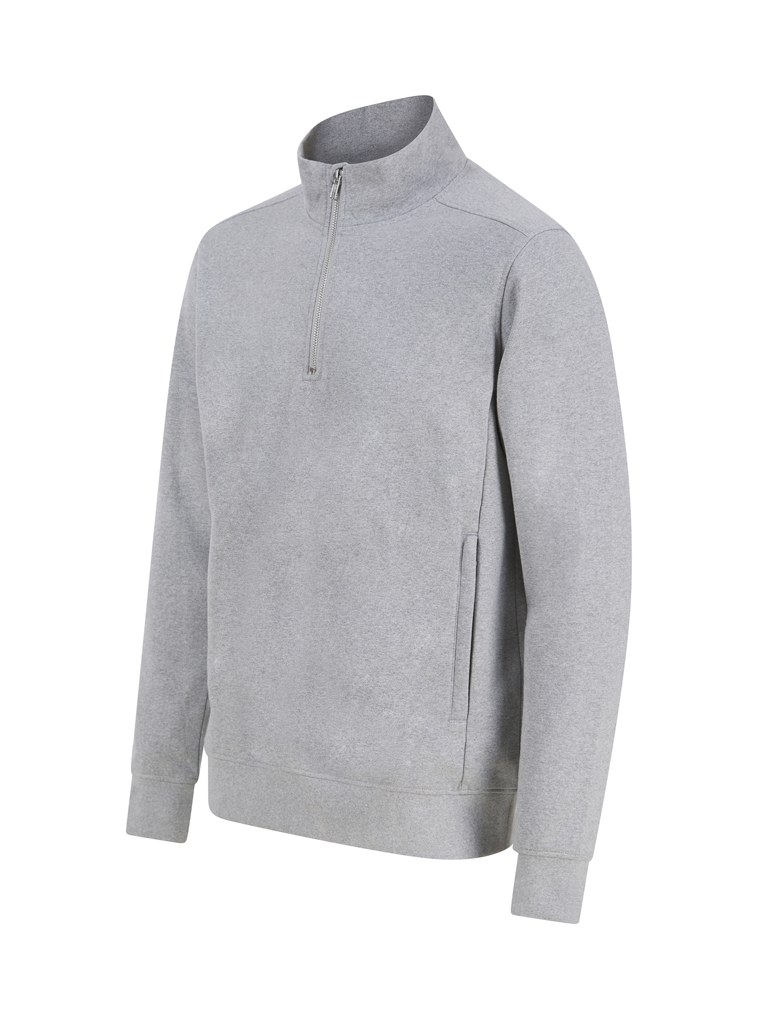 Miniature 12 pour Sweat-shirt col zippé unisexe