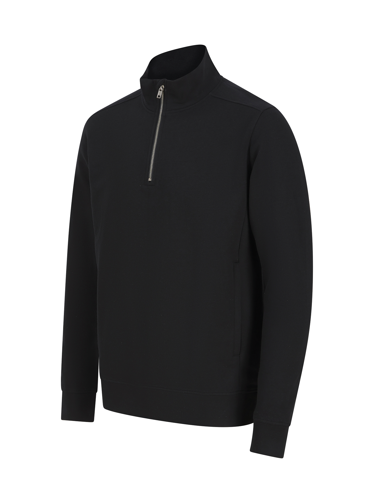 Miniature 11 pour Sweat-shirt col zippé unisexe