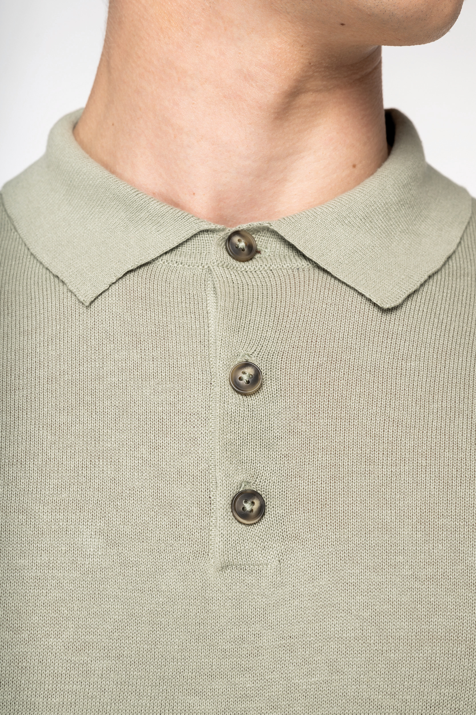 Miniature 7 pour Polo écoresponsable en maille homme