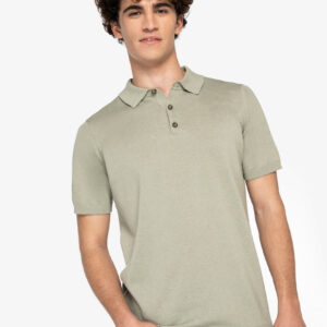 Visuel Polo écoresponsable en maille homme