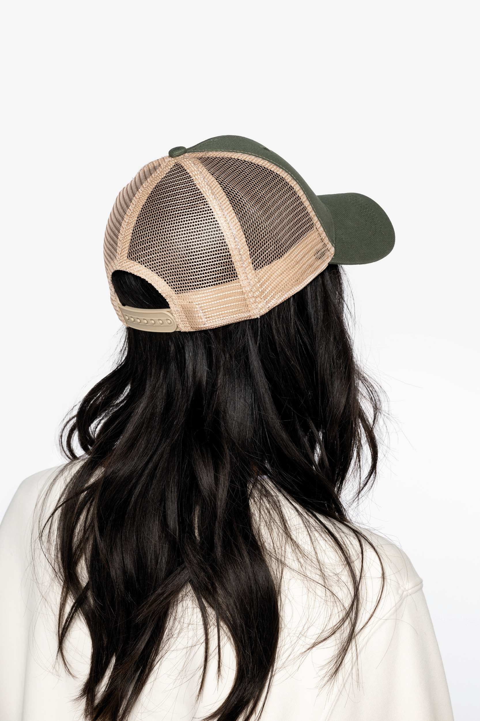 Miniature 3 pour Casquette trucker écoresponsable 6 panneaux unisexe