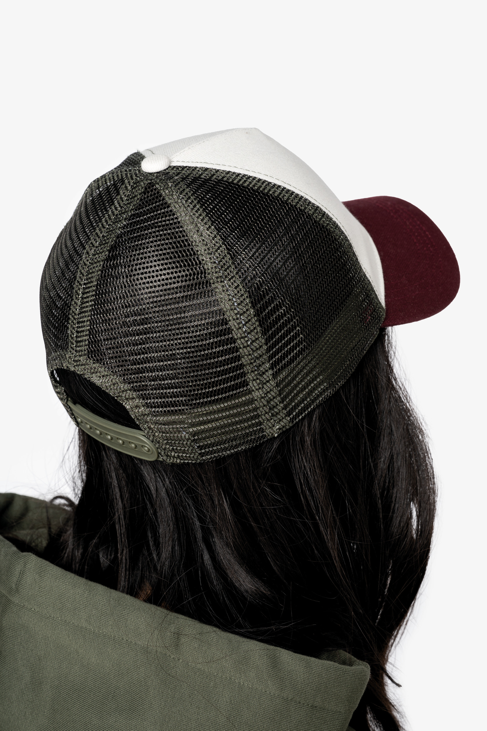 Miniature 4 pour Casquette trucker écoresponsable 5 panneaux unisexe