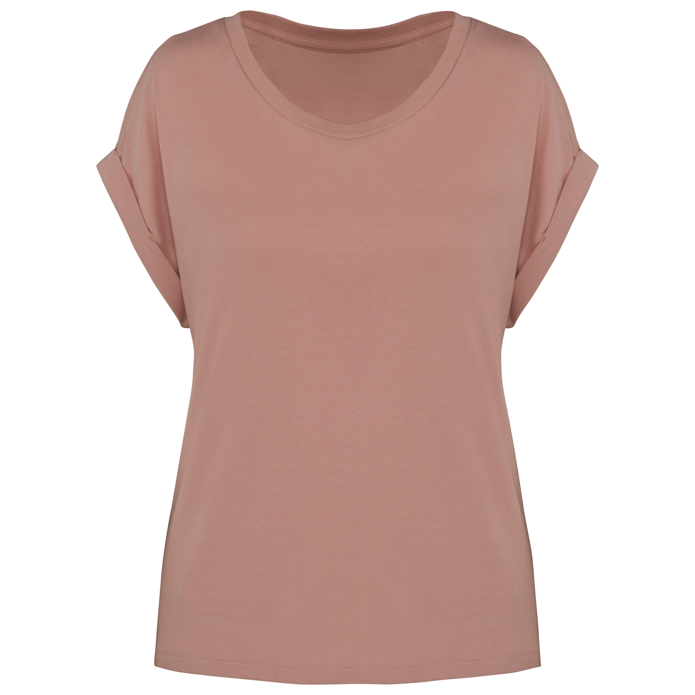 Miniature 9 pour T-shirt écoresponsable manches à revers femme