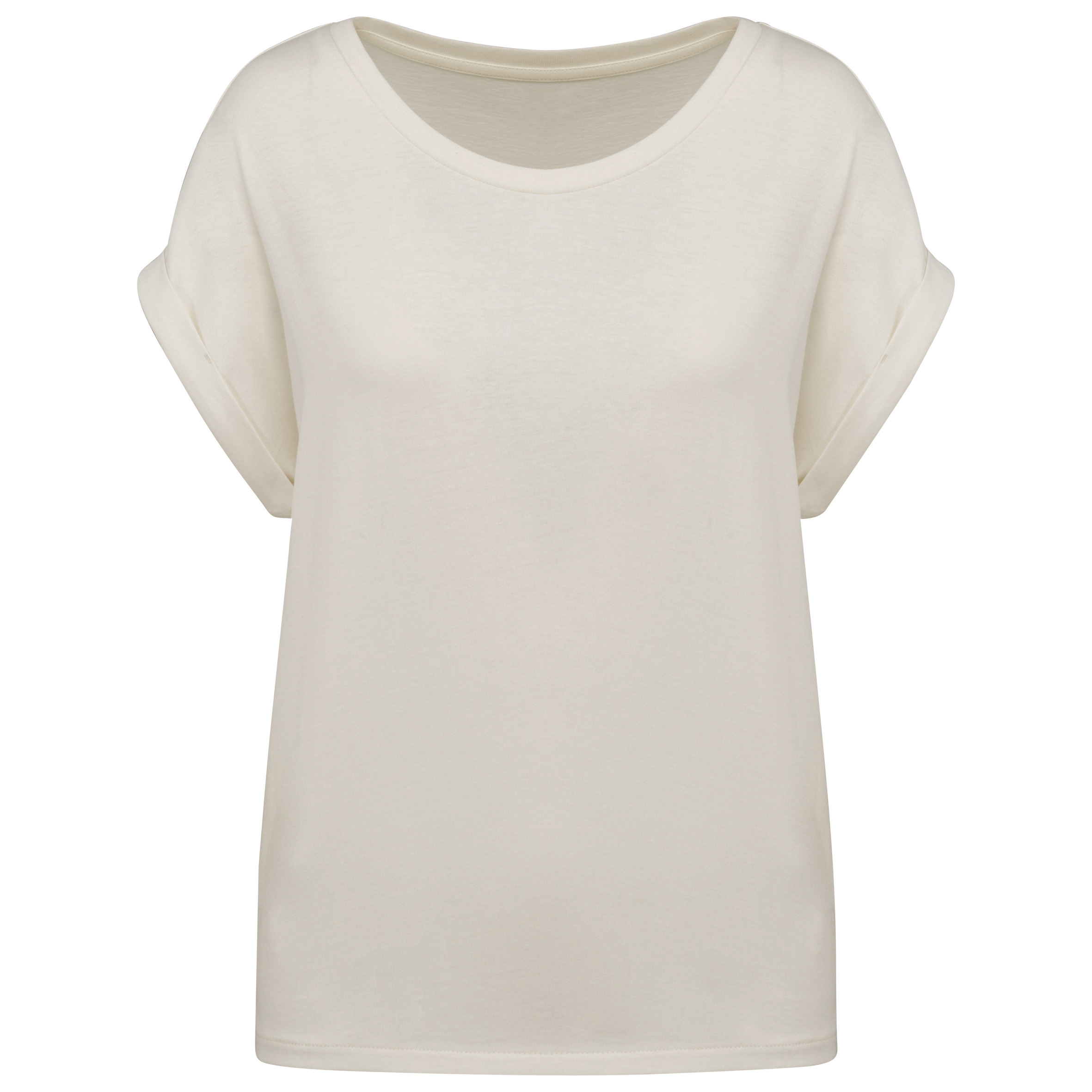 Miniature 8 pour T-shirt écoresponsable manches à revers femme