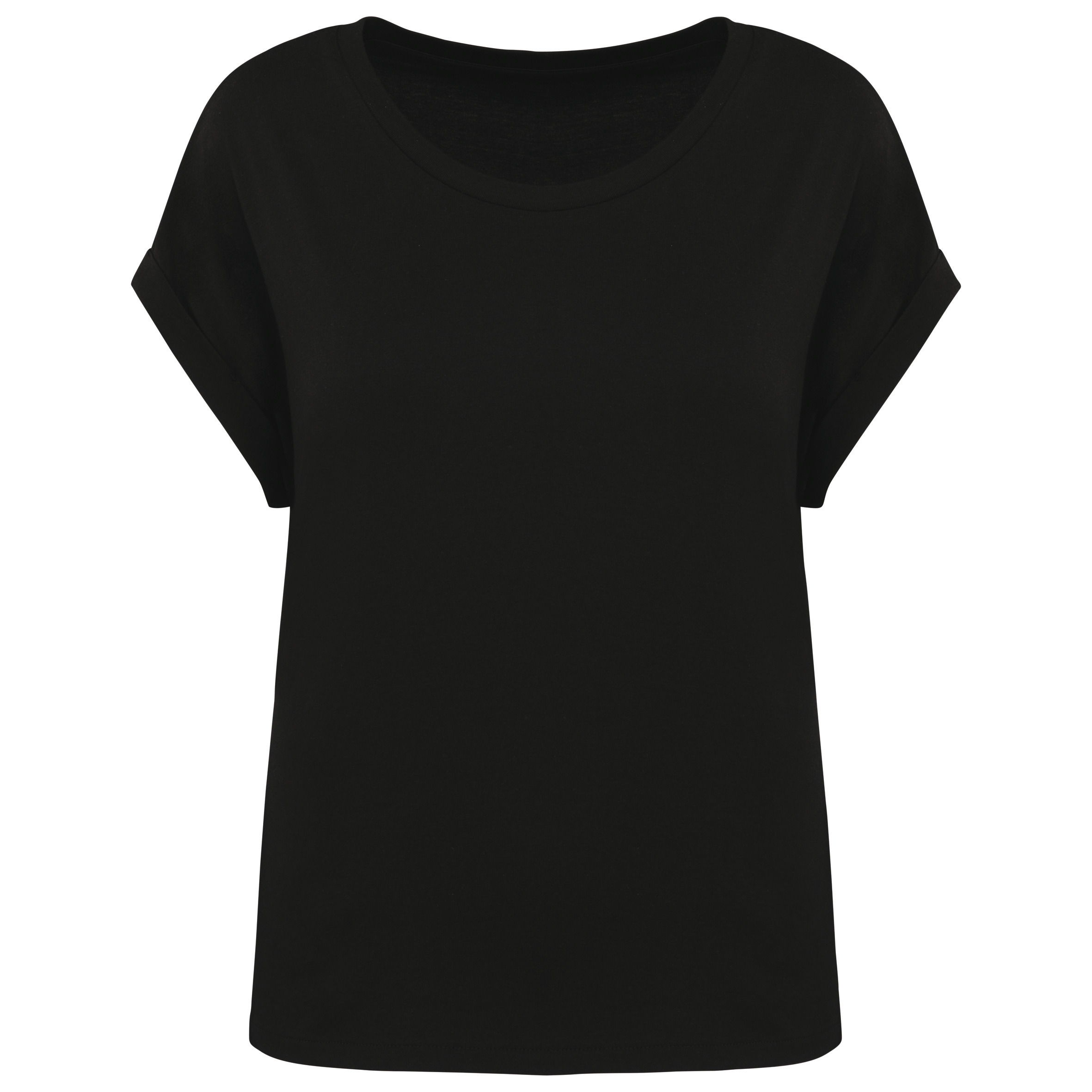Miniature 7 pour T-shirt écoresponsable manches à revers femme
