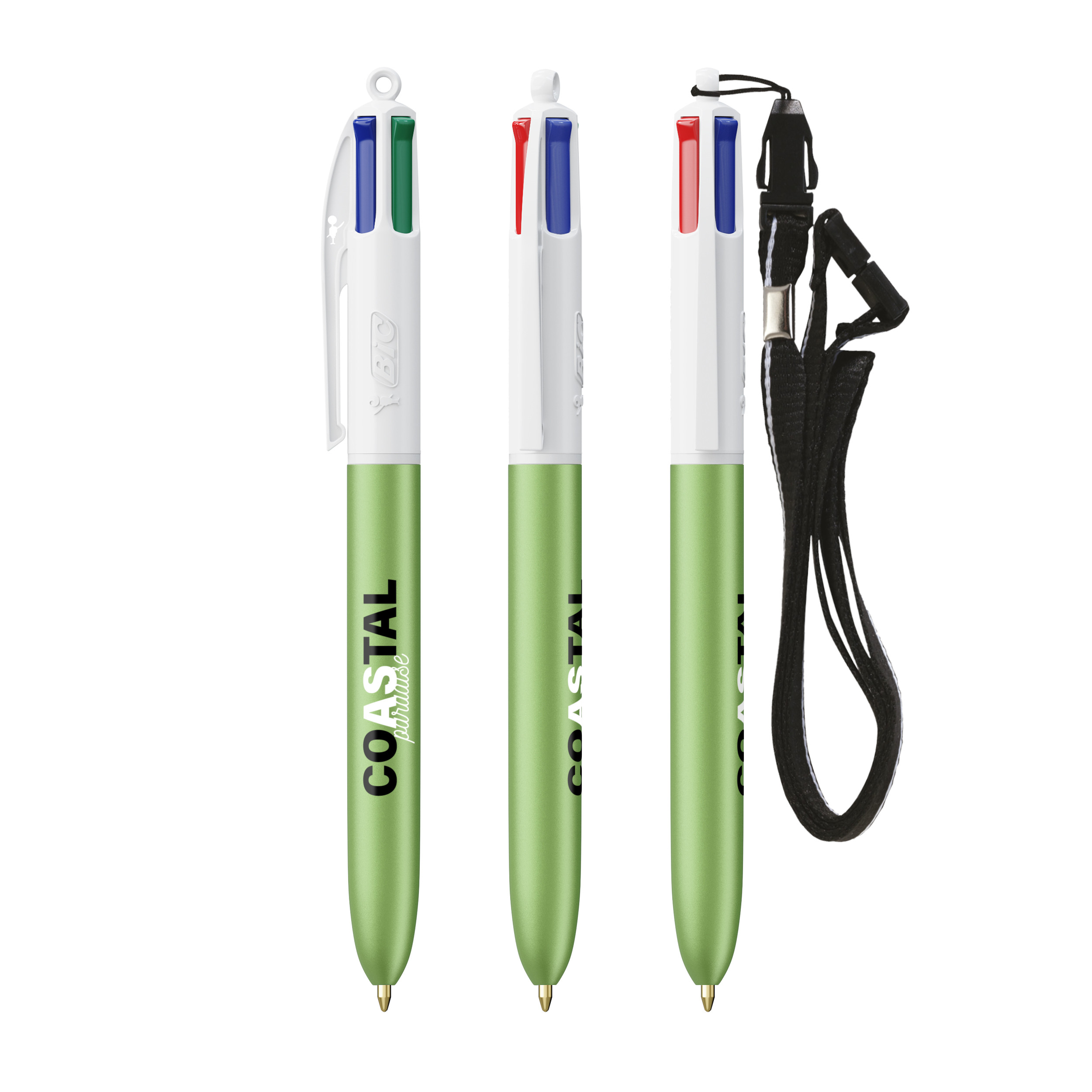 Miniature 10 pour BIC® 4 Colours Glacé with Lanyard