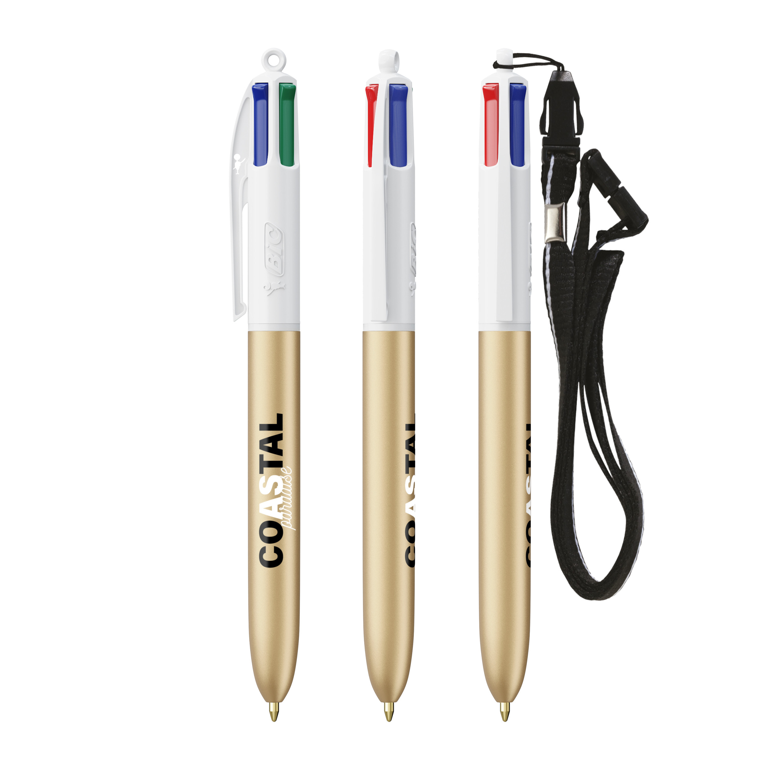 Miniature 5 pour BIC® 4 Colours Glacé with Lanyard