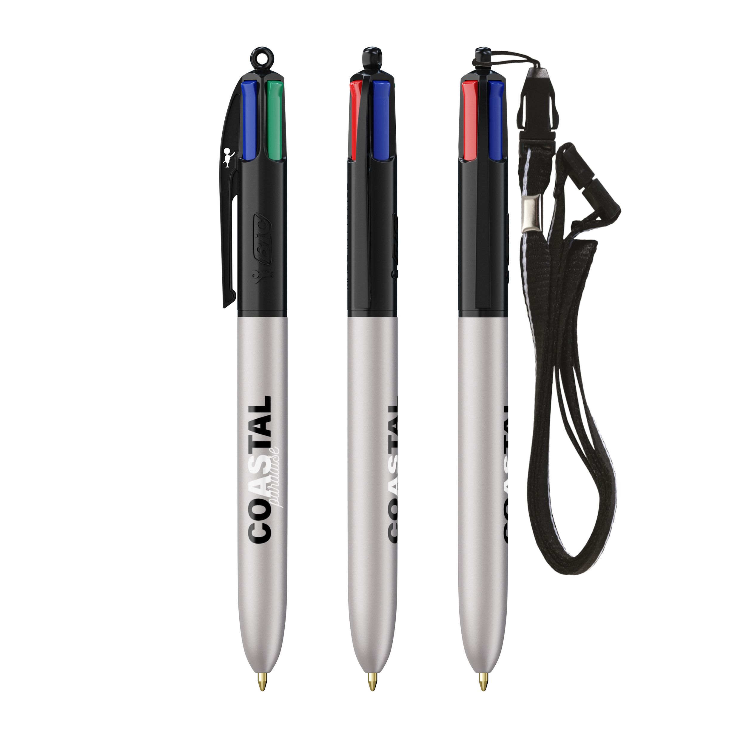 Miniature 15 pour BIC® 4 Colours Glacé with Lanyard