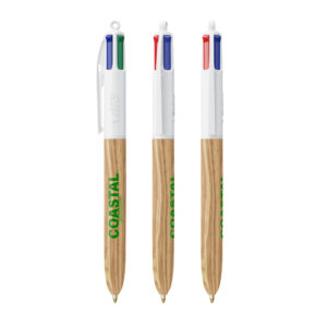 Visuel BIC® 4 Couleurs Wood Style