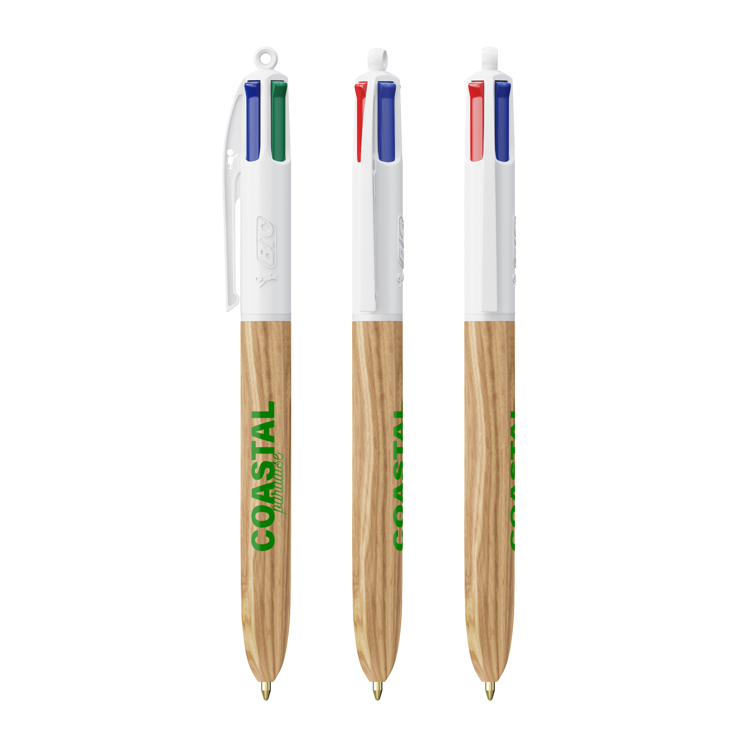 Miniature 1 pour BIC® 4 Couleurs Wood Style