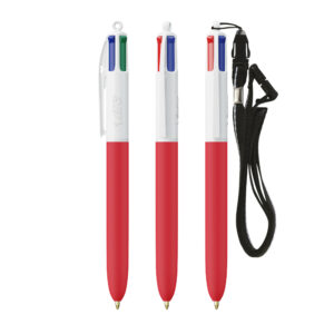 Visuel BIC® 4 Couleurs Soft with Lanyard