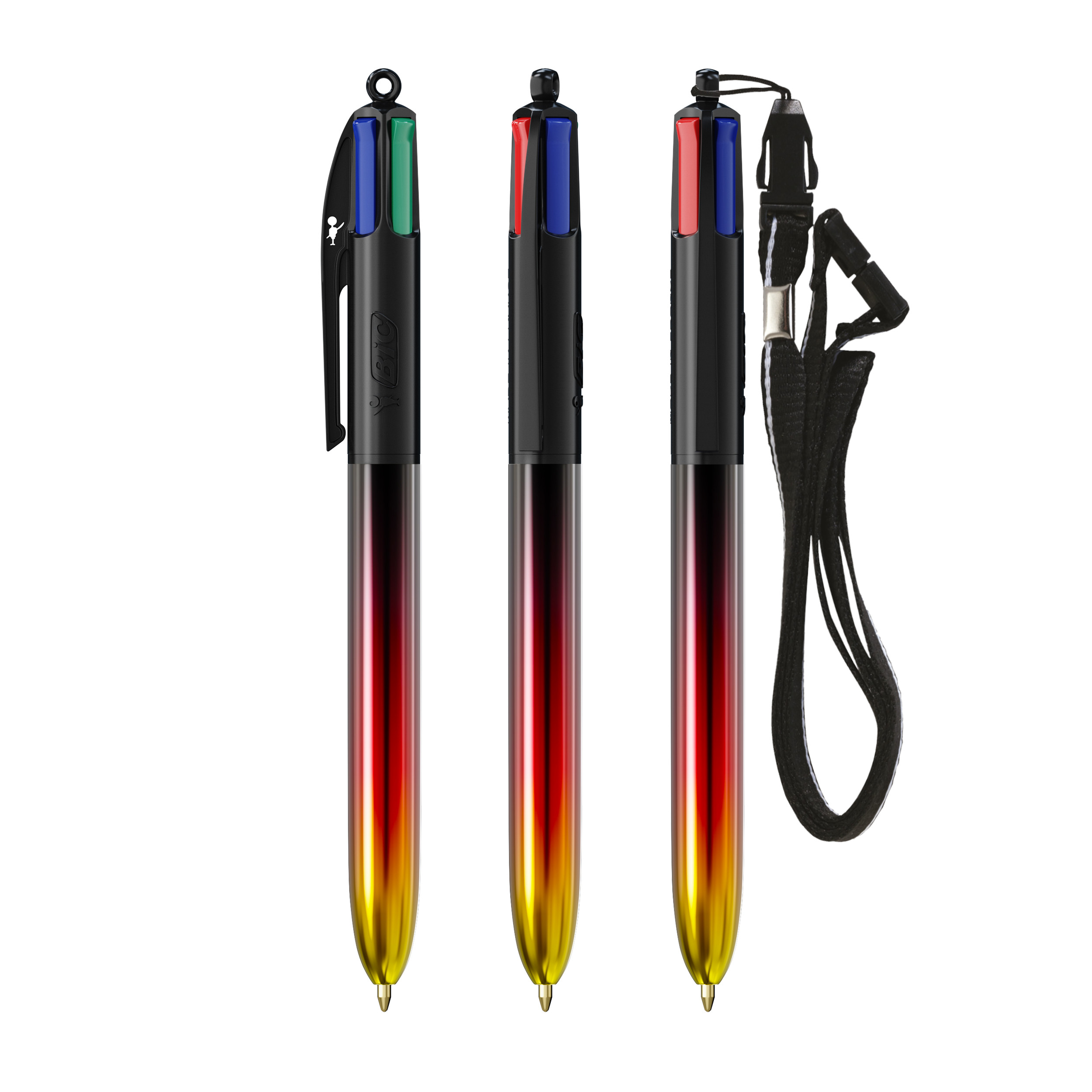 Miniature 2 pour BIC® 4 Colours® Flags Collection + lanyard