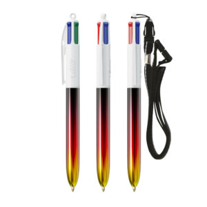 Visuel BIC® 4 Colours® Flags Collection + lanyard