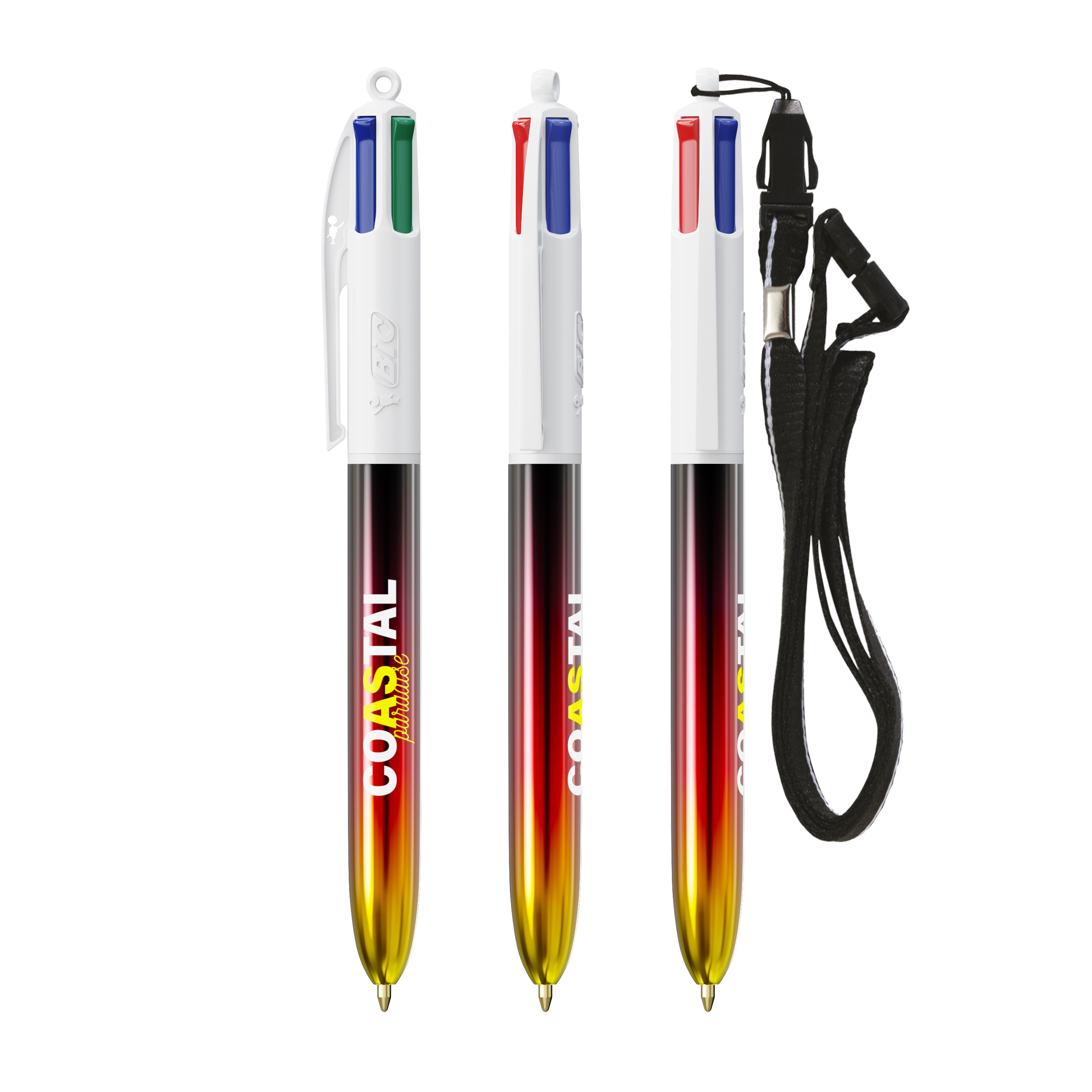 Miniature 4 pour BIC® 4 Colours® Flags Collection + lanyard