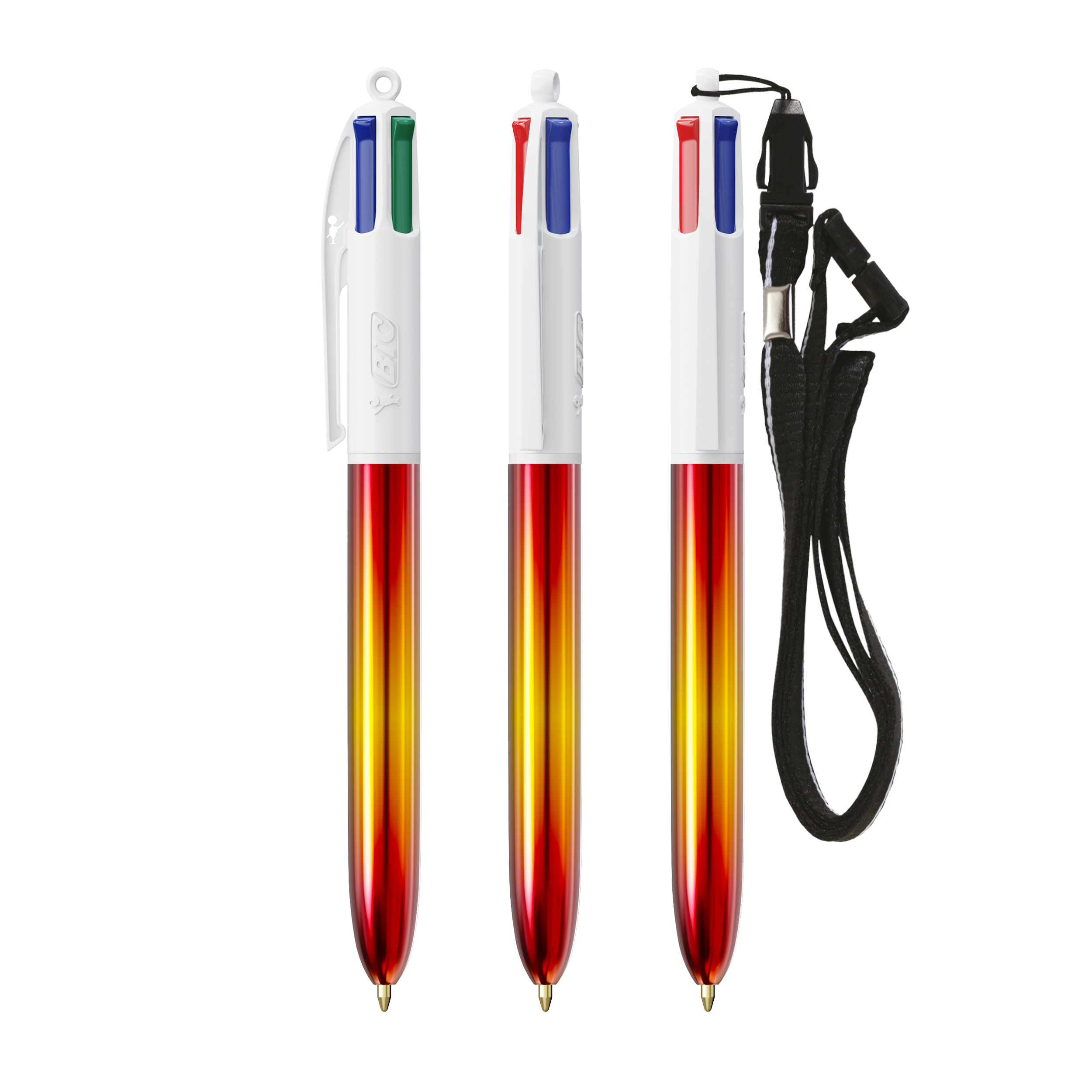 Miniature 5 pour BIC® 4 Colours® Flags Collection + lanyard