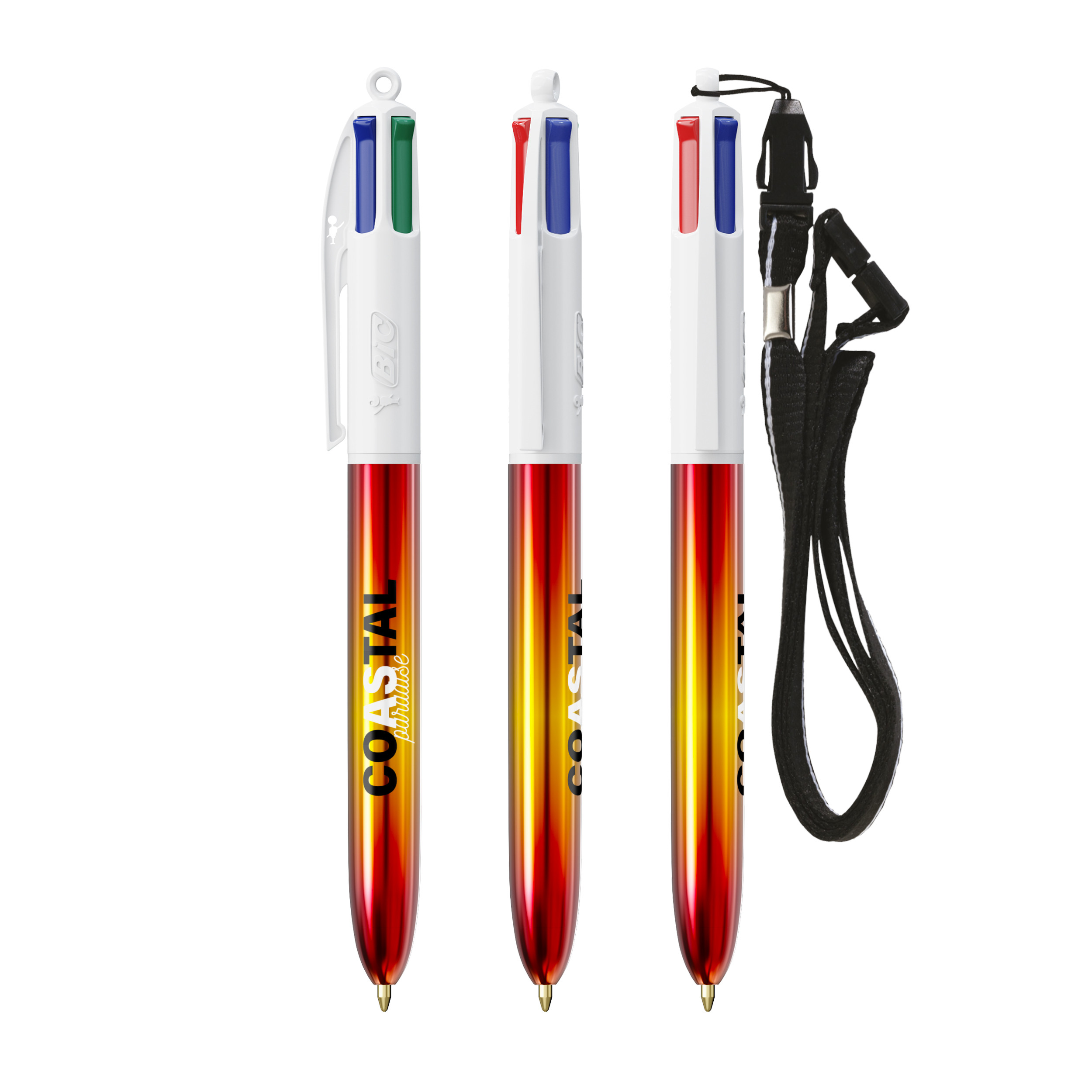 Miniature 3 pour BIC® 4 Colours® Flags Collection + lanyard
