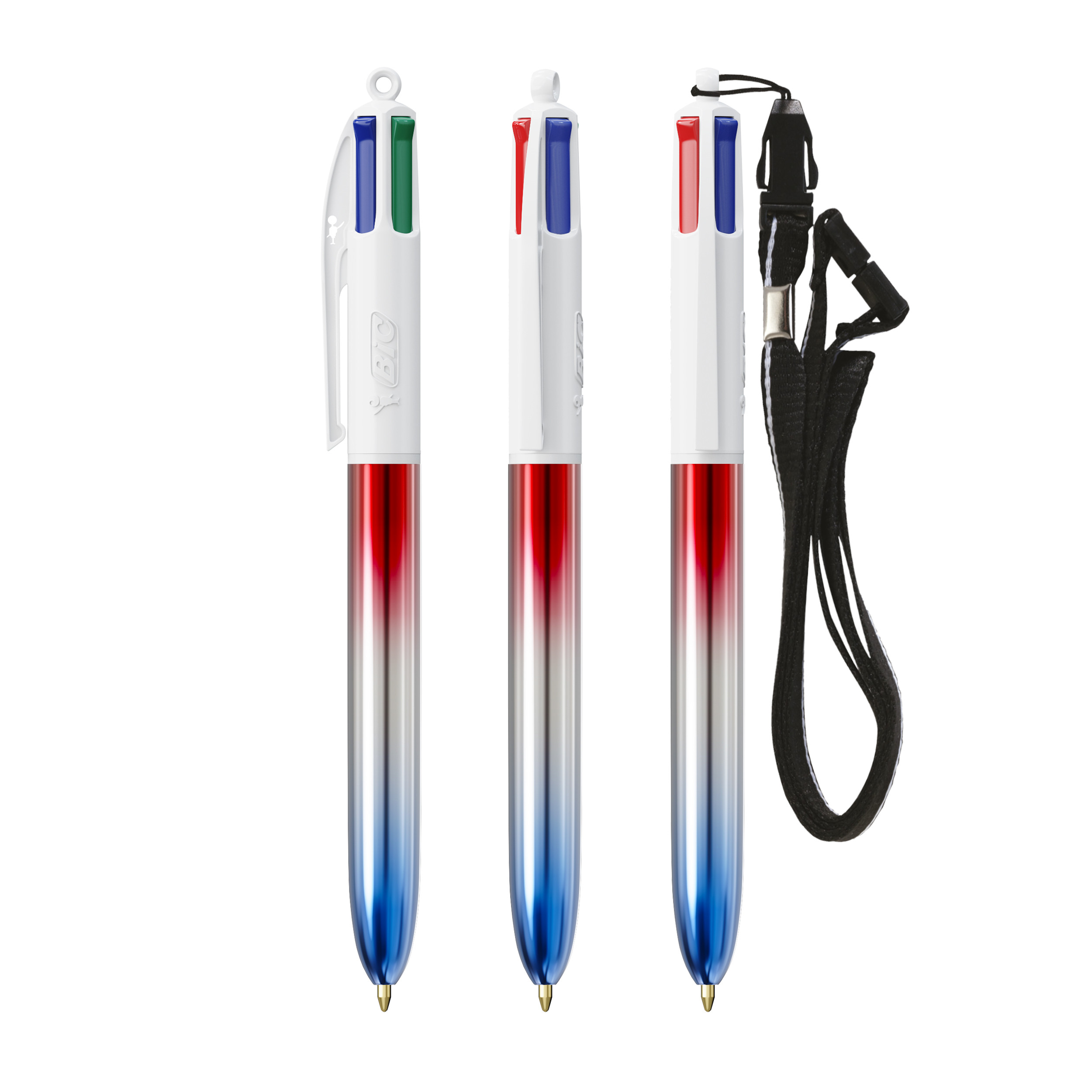 Miniature 6 pour BIC® 4 Colours® Flags Collection + lanyard