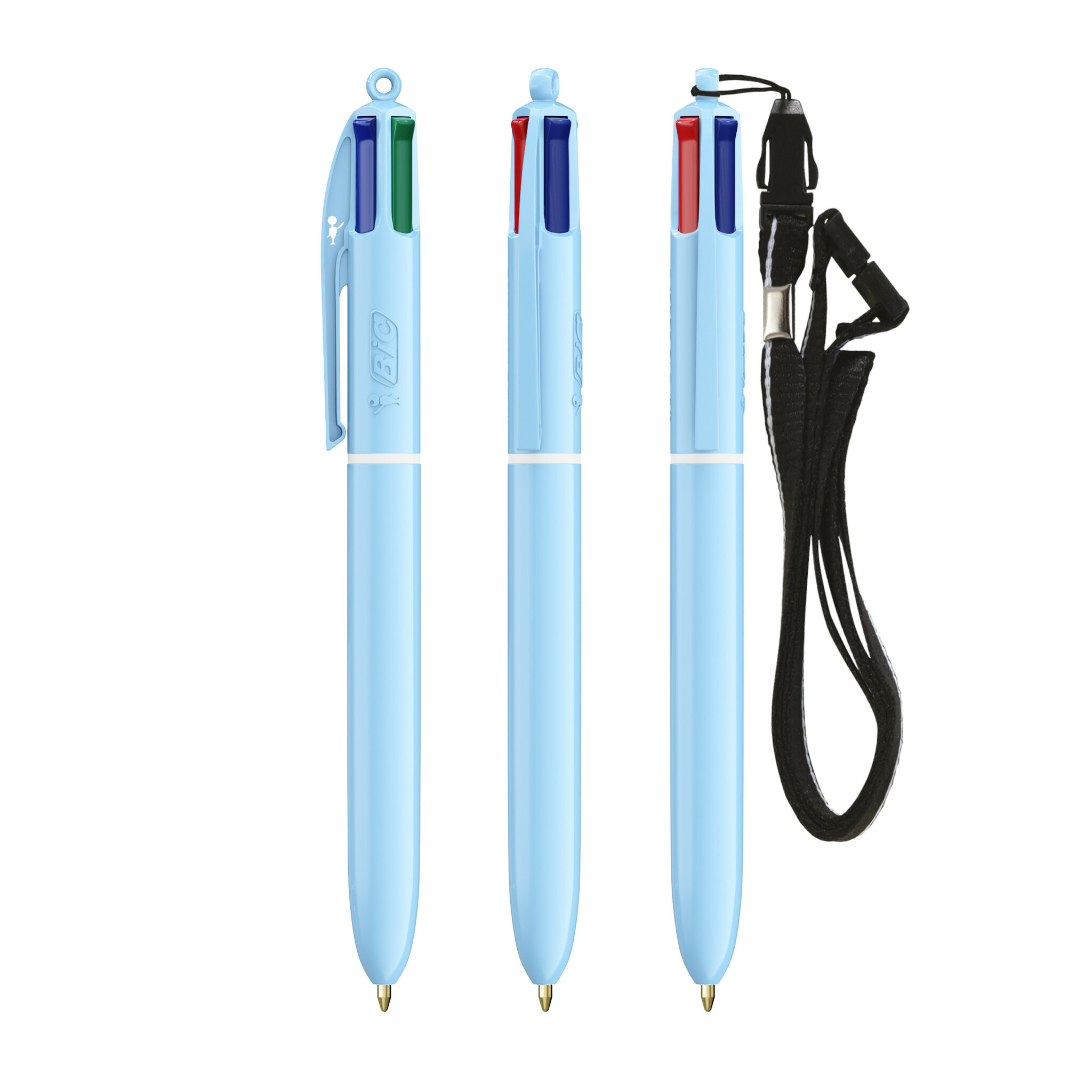 Miniature 5 pour BIC® 4 Couleurs® Pastel + Lanyard