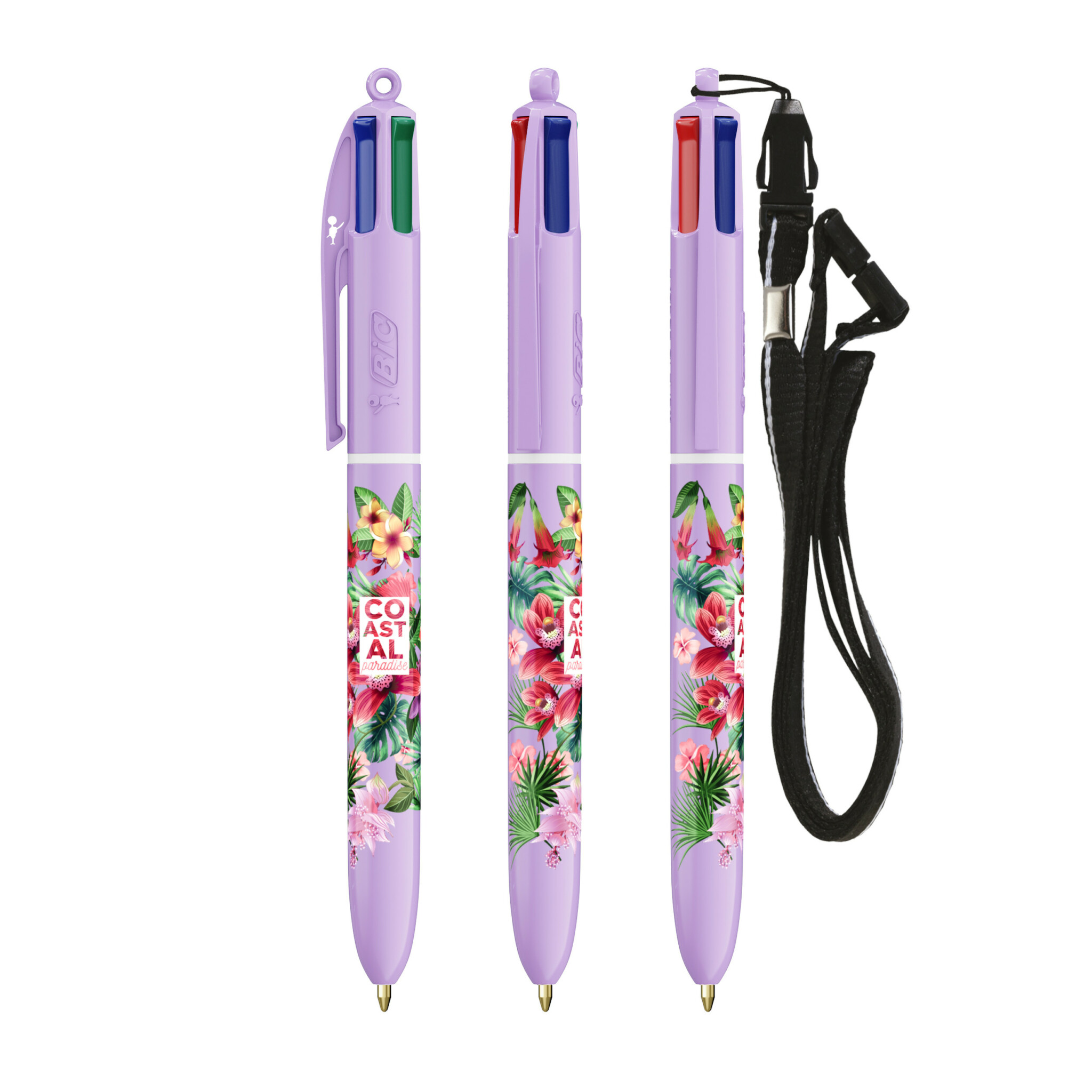 Miniature 2 pour BIC® 4 Couleurs® Pastel + Lanyard