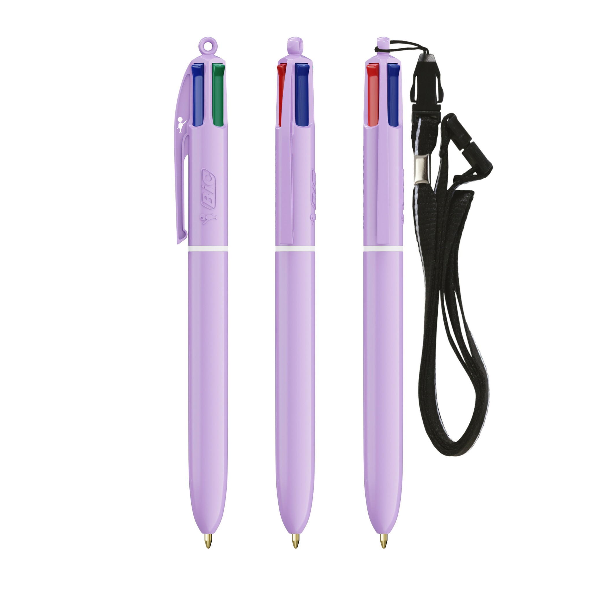 Miniature 6 pour BIC® 4 Couleurs® Pastel + Lanyard