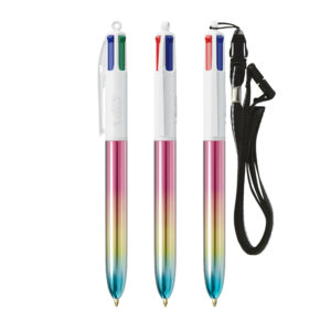 Visuel BIC® 4 Couleurs® Gradient + Lanyard