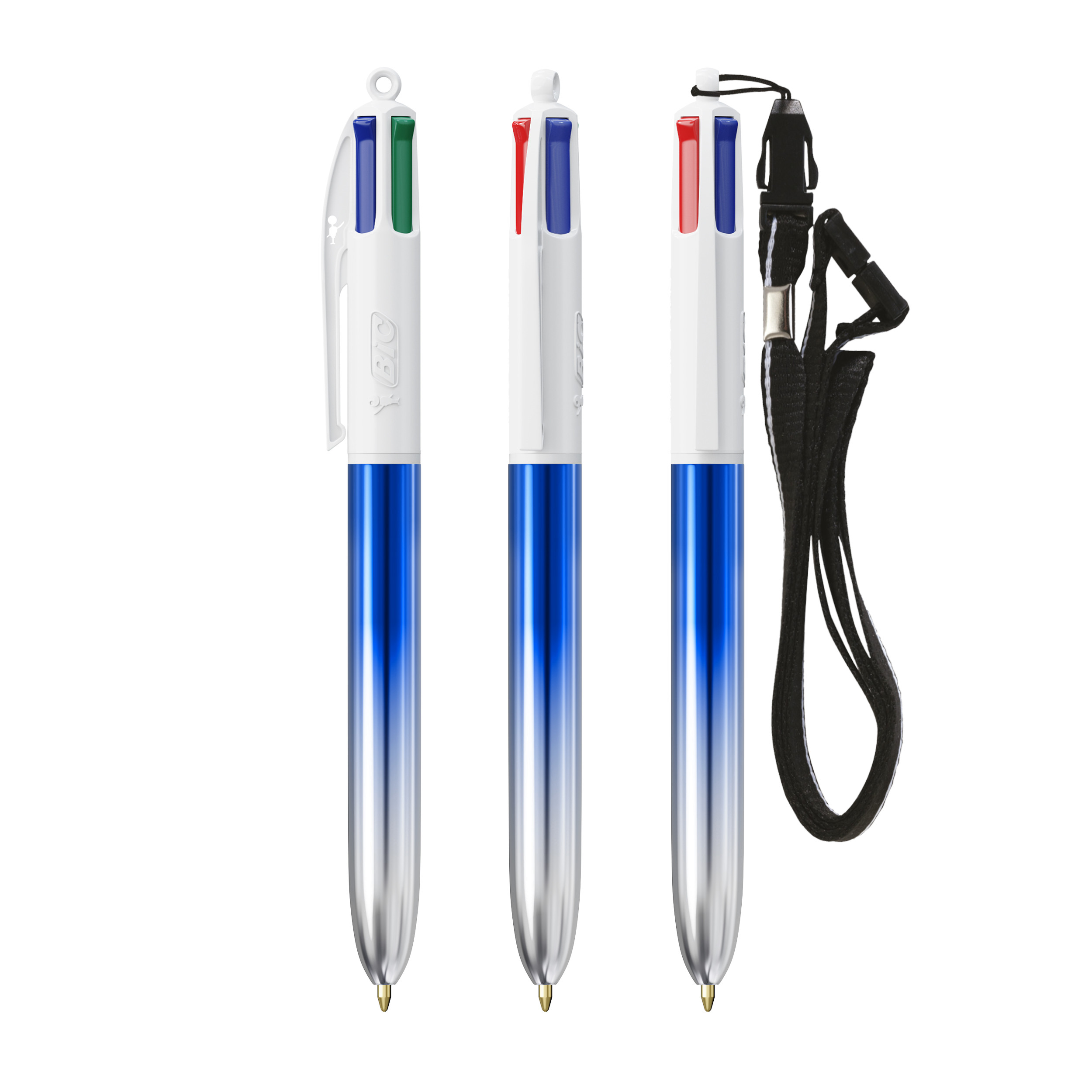 Miniature 3 pour BIC® 4 Couleurs® Bicolor + Lanyard