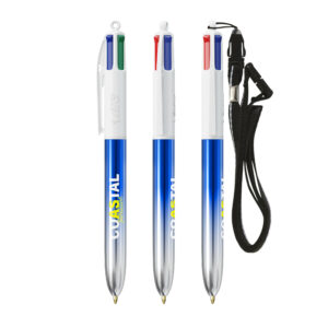 Visuel BIC® 4 Couleurs® Bicolor + Lanyard